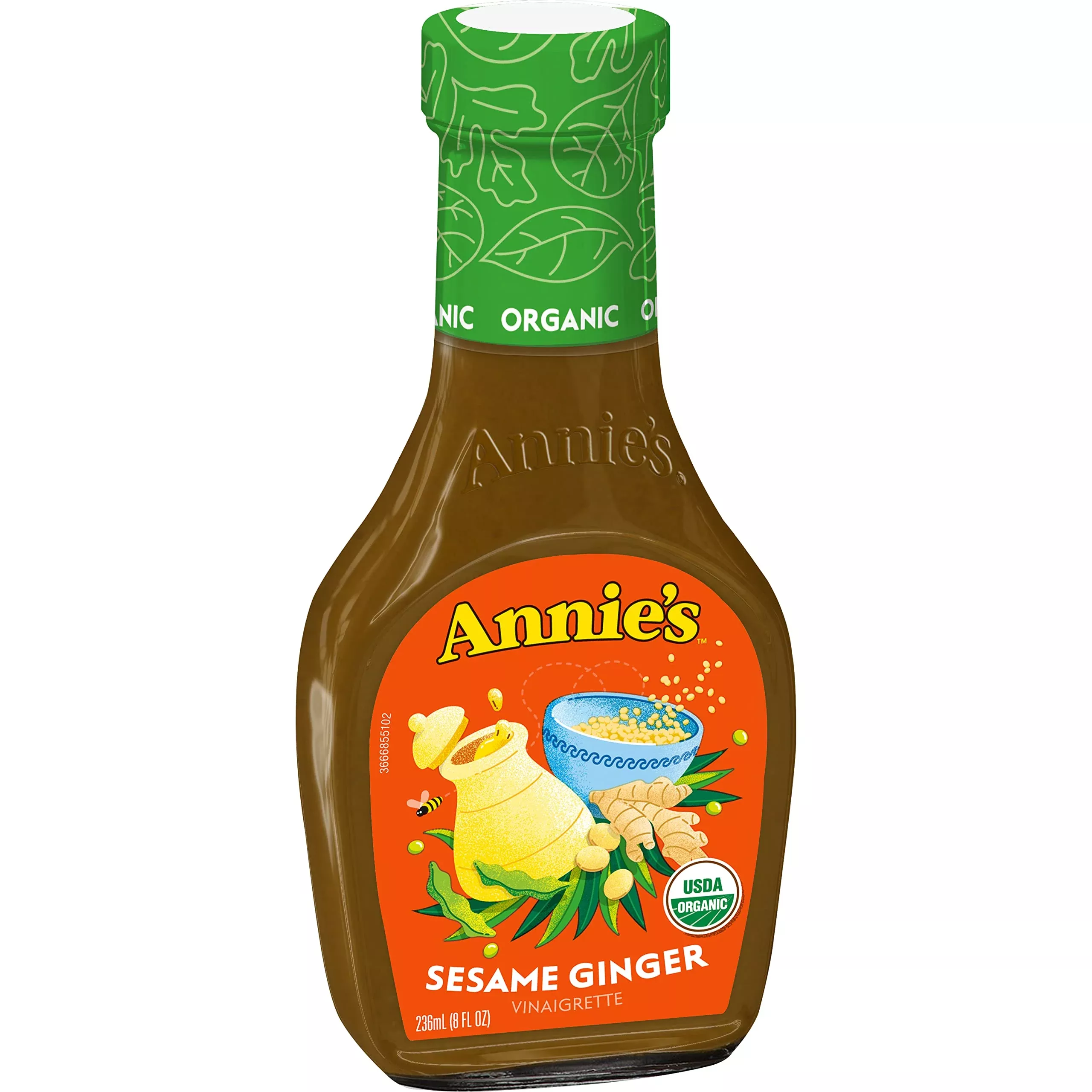 annie-s-organic-sesame-ginger-vinaigrette-salad-dressing-8-oz Annie'S Organic Sesame Ginger Vinaigrette Salad Dressing, 8 Oz.