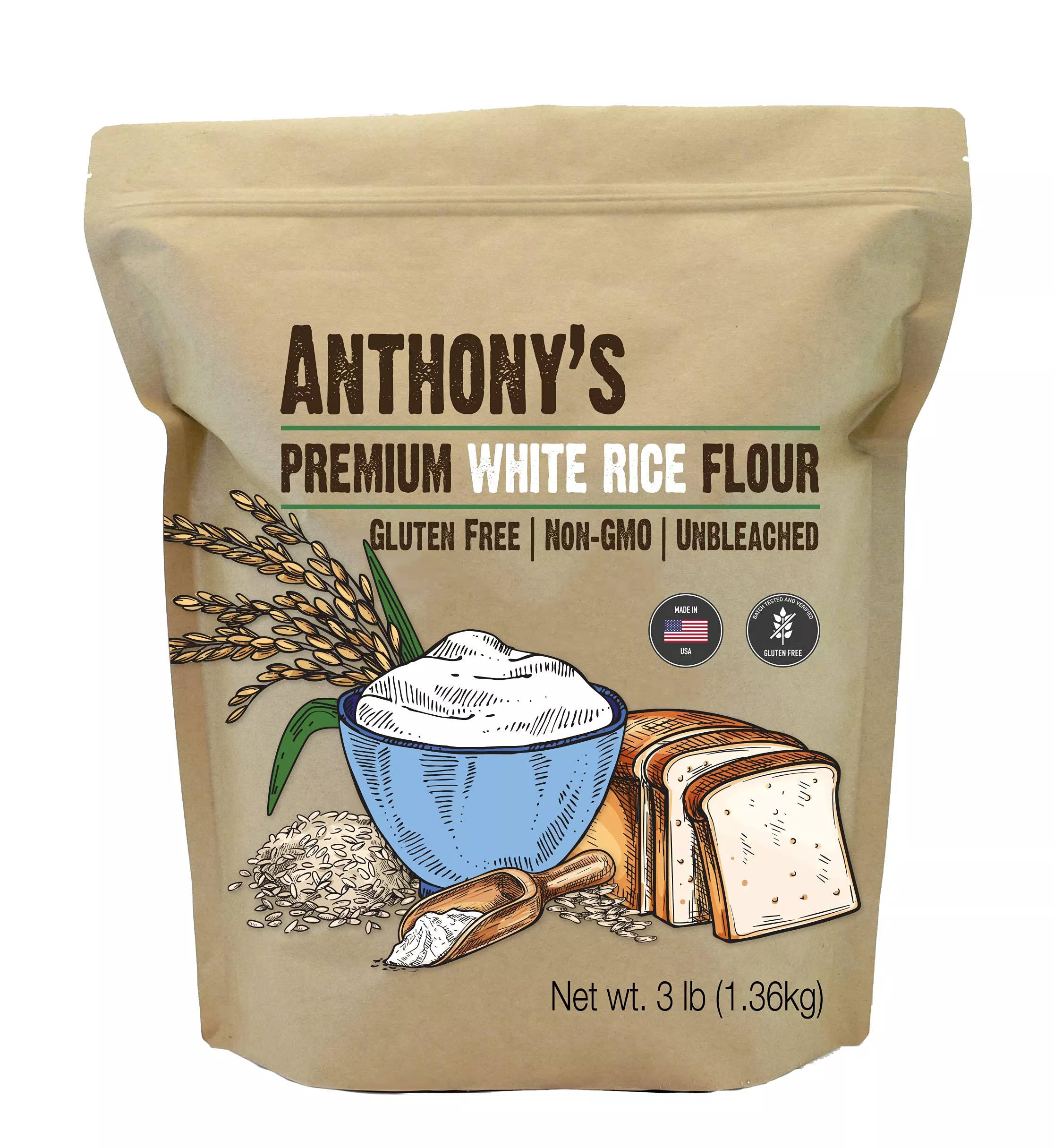 anthony-s-premium-white-rice-flour-3-lb-gluten-free-non-gmo Anthony'S Premium White Rice Flour, 3 Lb, Gluten Free, Non Gmo