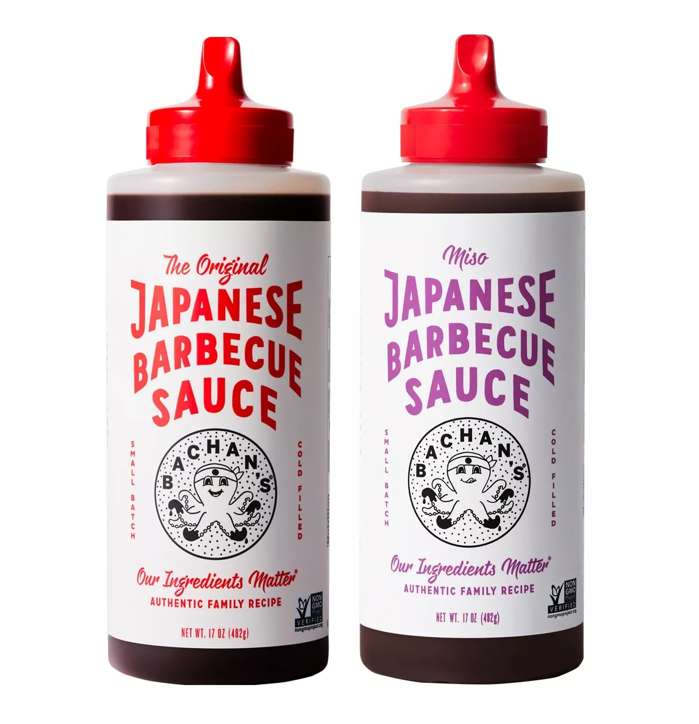 bachan-s-japanese-barbecue-sauce-2-pack-1-original-1-miso-bbq-sauce-wings-chicke Bachan'S Japanese Barbecue Sauce 2 Pack - 1 Original, 1 Miso - Bbq Sauce For Wings, Chicken, Beef, Pork, Seafood, Noodles, And M