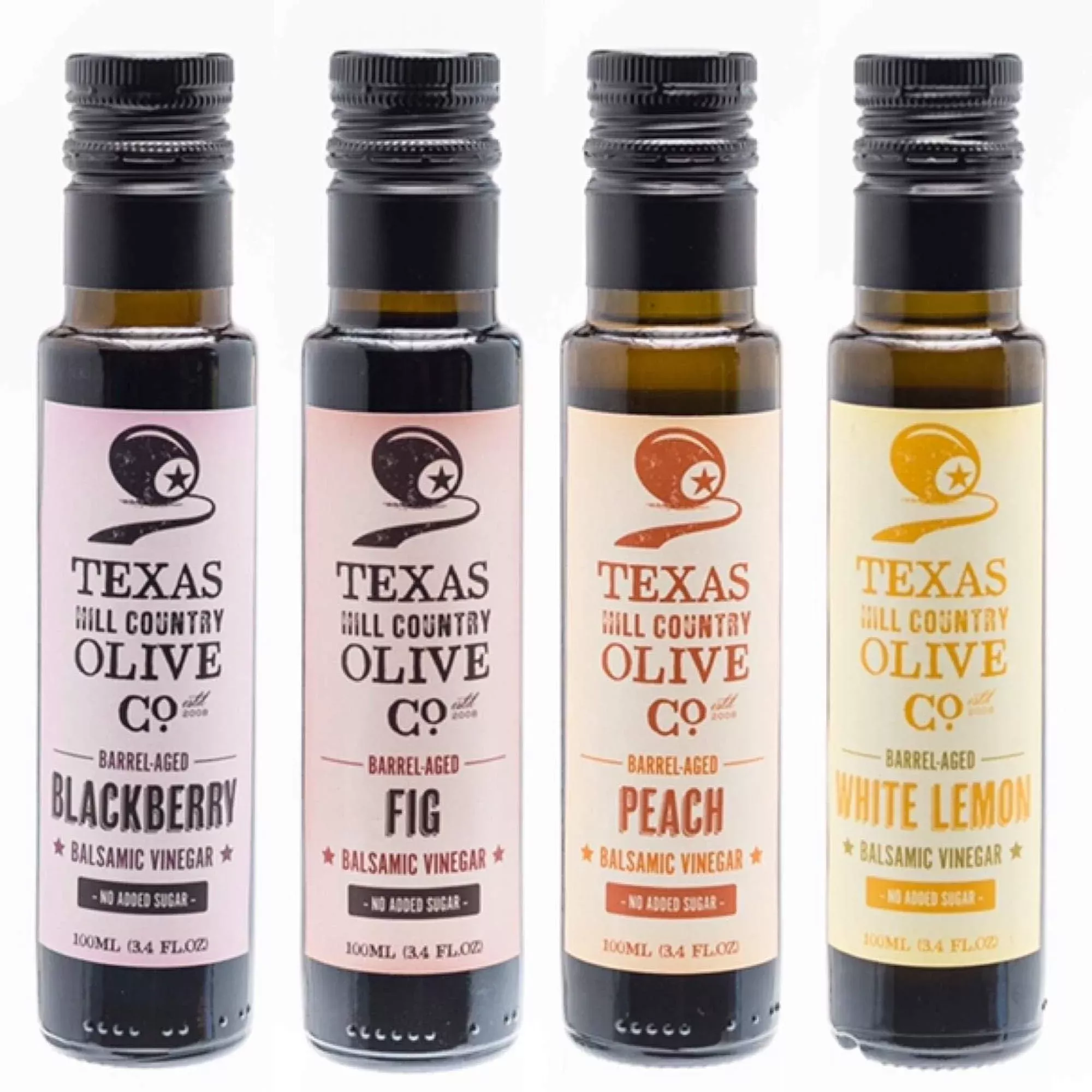 balsamic-vinegar-combo-gift-set-4-pack-100ml-each-blackberry-fig-peach-white-lem Balsamic Vinegar Combo Gift Set 4 Pack (100Ml Each): Blackberry, Fig, Peach, White Lemon