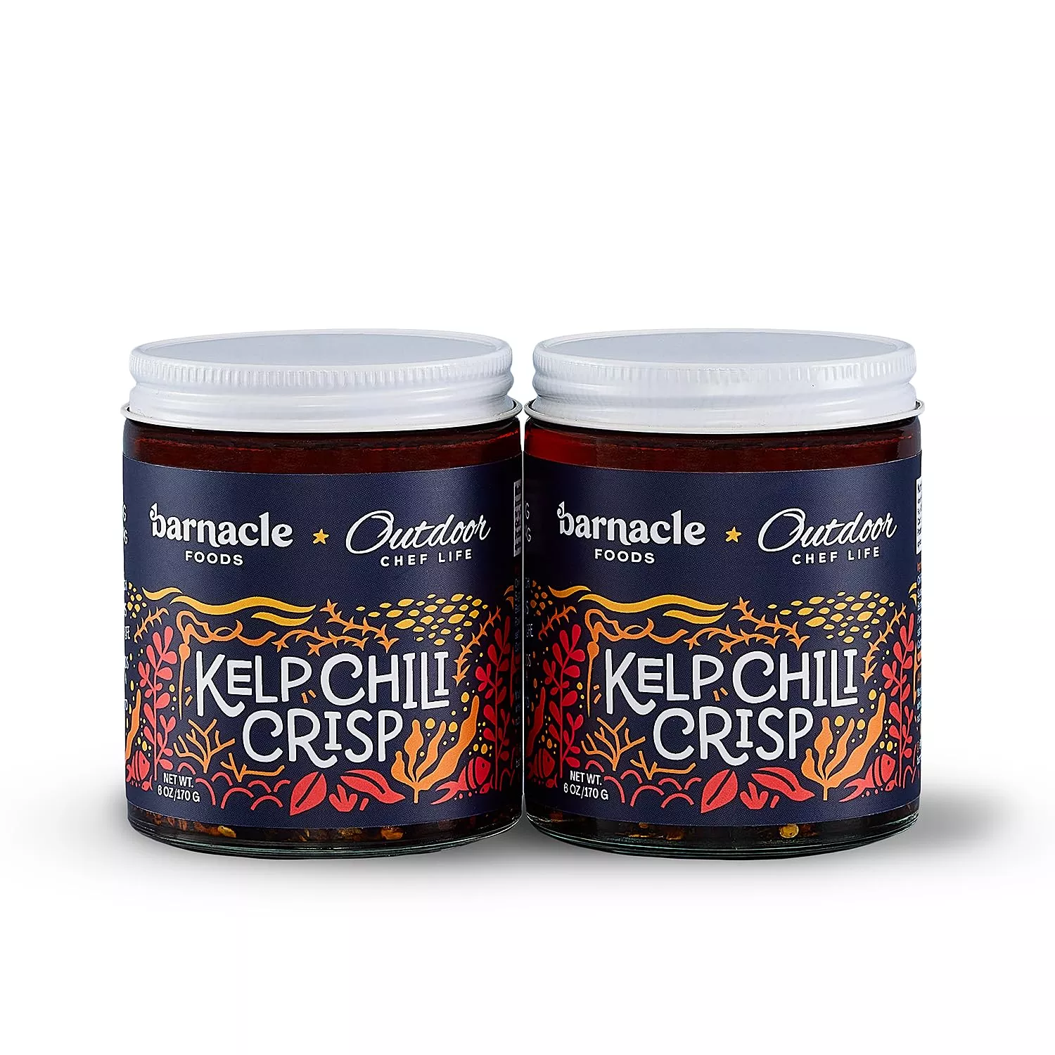barnacle-foods-kelp-chili-crisp-6-oz-medium-spice-made-in-alaska-crunchy-flavorf Barnacle Foods Kelp Chili Crisp, 6 Oz. - Medium Spice - Made In Alaska - Crunchy & Flavorful Chili Crisp With Onion, Garlic & Ch