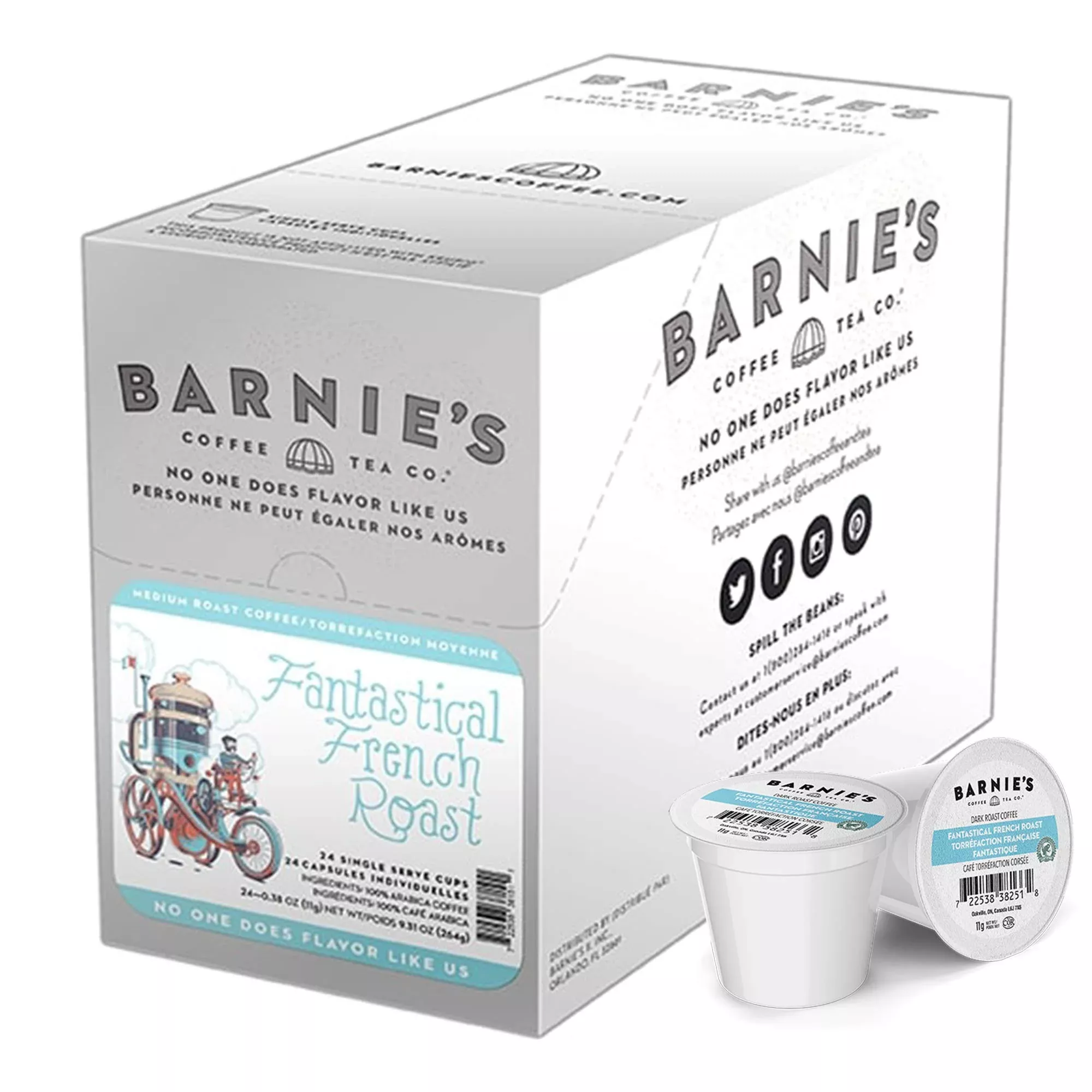 barnie-s-coffee-kitchen-french-roast-24-count Barnie'S Coffee Kitchen French Roast, 24 Count