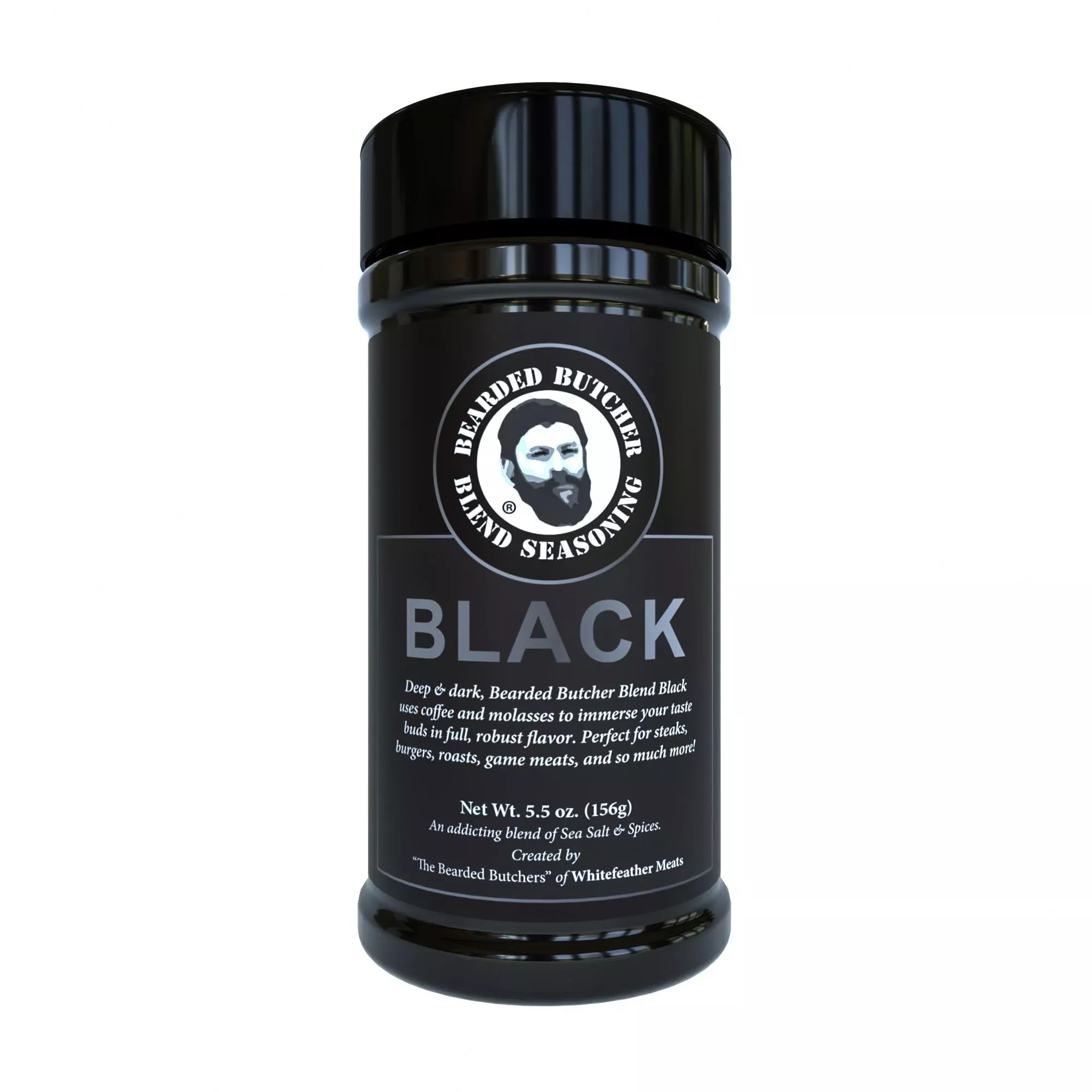 bearded-butcher-black-blend-seasoning-delicious-flavor-versatile-low-calorie-no- Bearded Butcher Black Blend Seasoning, Delicious Flavor, Versatile, Low Calorie, No Msg
