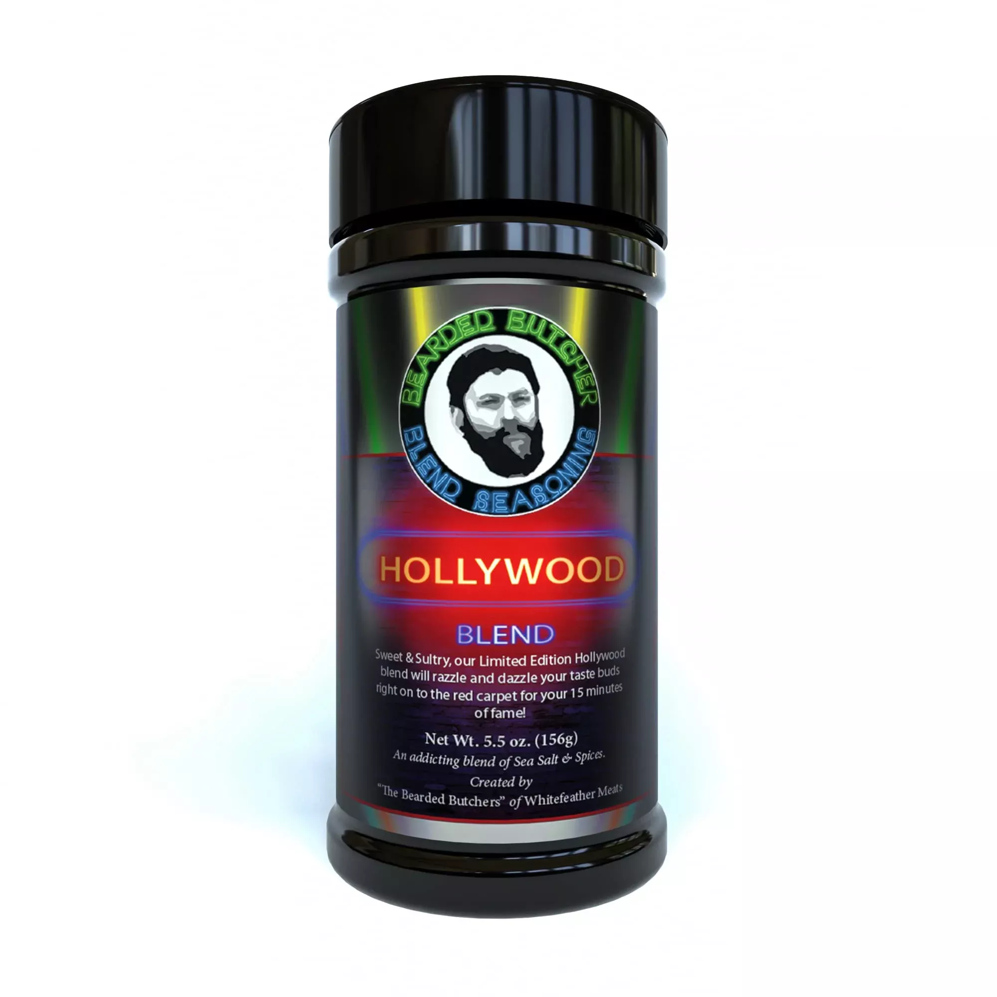 bearded-butcher-blend-hollywood-seasoning-5-5-oz-sweet-sultry-with-pure-cane-sug Bearded Butcher Blend Hollywood Seasoning, 5.5 Oz - Sweet & Sultry With Pure Cane Sugar & Molasses, Ideal For Pork Butts, Pork R