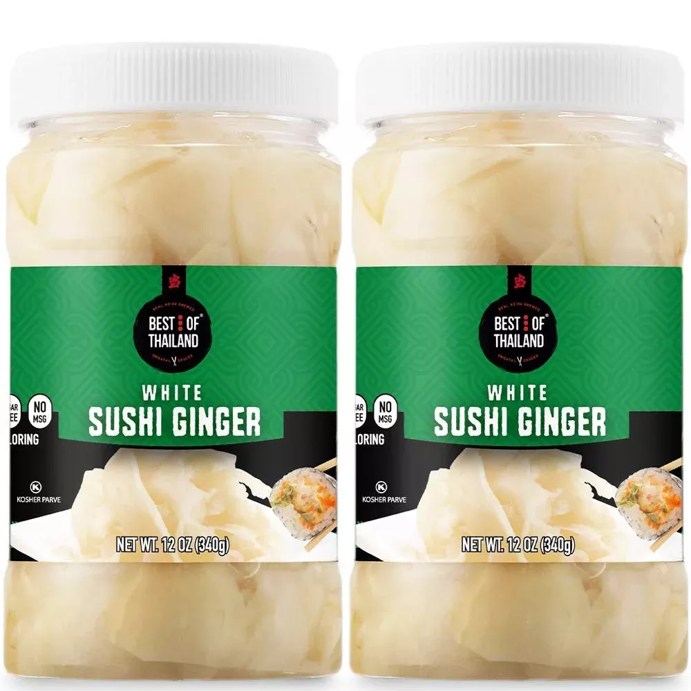 best-thailand-japanese-white-pickled-sushi-ginger Best Of Thailand Japanese White Pickled Sushi Ginger