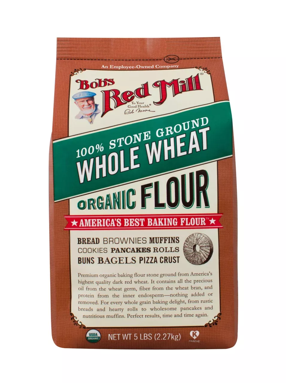 bob-s-red-mill-whole-wheat-flour-4x5lb Bob'S Red Mill Whole Wheat Flour (4X5Lb)