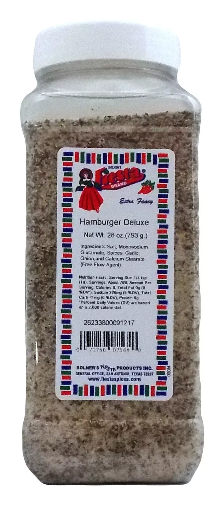 bolner-s-fiesta-extra-fancy-hamburger-deluxe-seasoning-mix-28-oz Bolner'S Fiesta Extra Fancy Hamburger Deluxe Seasoning Mix, 28 Oz.
