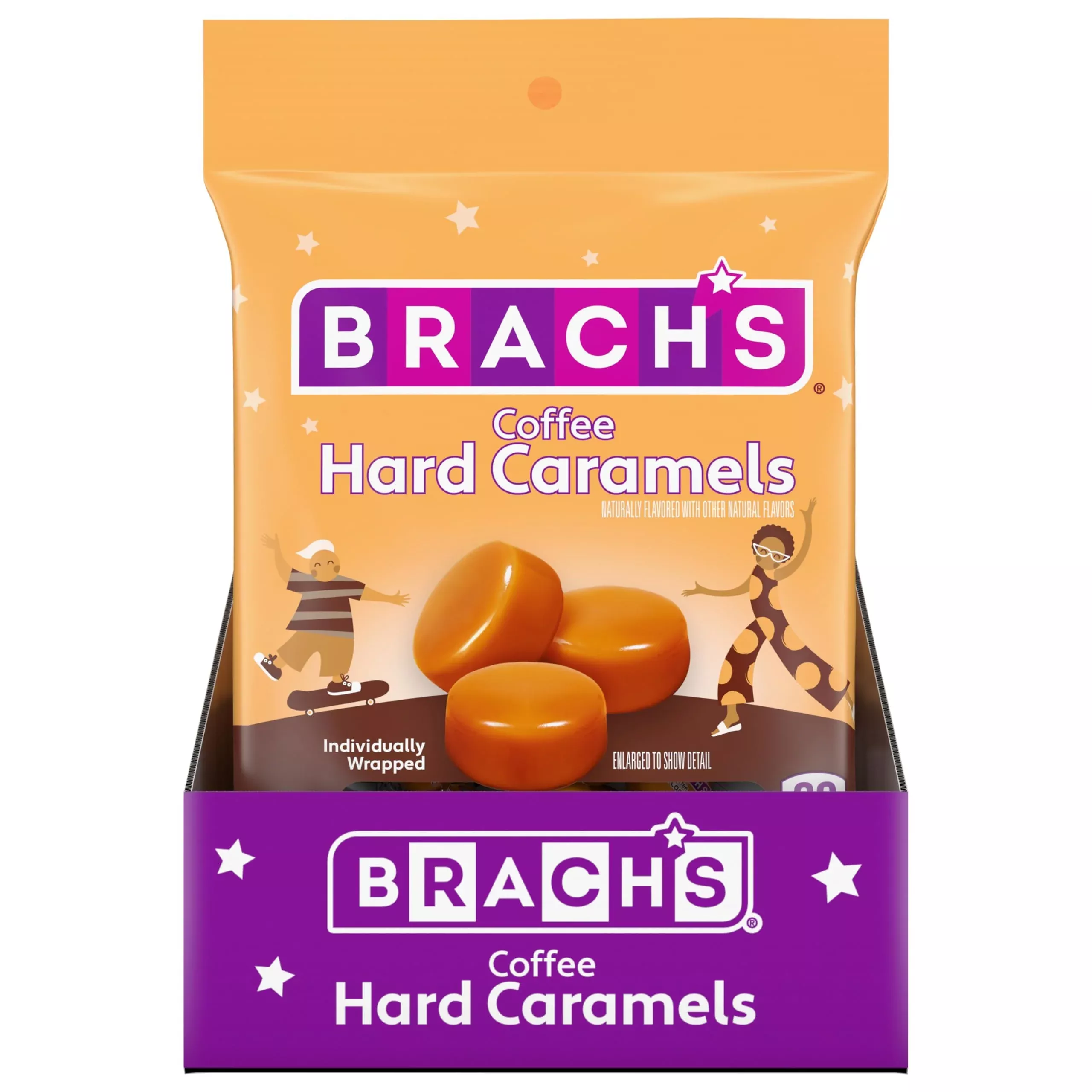 brach-s-nips-coffee-flavored-hard-candy-individually-wrapped-candy-3-25-ounce-ba Brach'S Nips Coffee Flavored Hard Candy, Individually Wrapped Candy, 3.25 Ounce Bags (Pack Of 12)