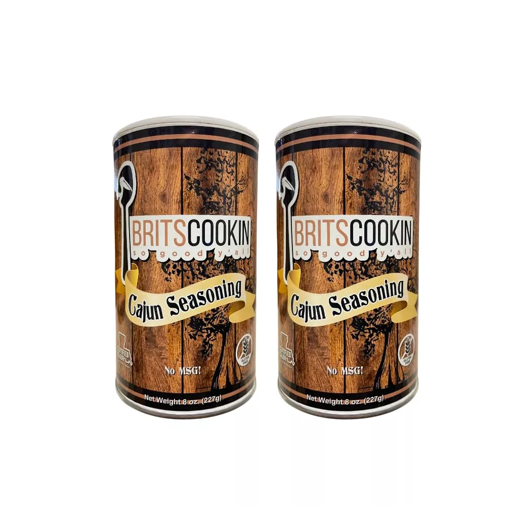 britscookin-cajun-seasoning-8-oz-pack-2 Britscookin - Cajun Seasoning 8 Oz, Pack Of 2