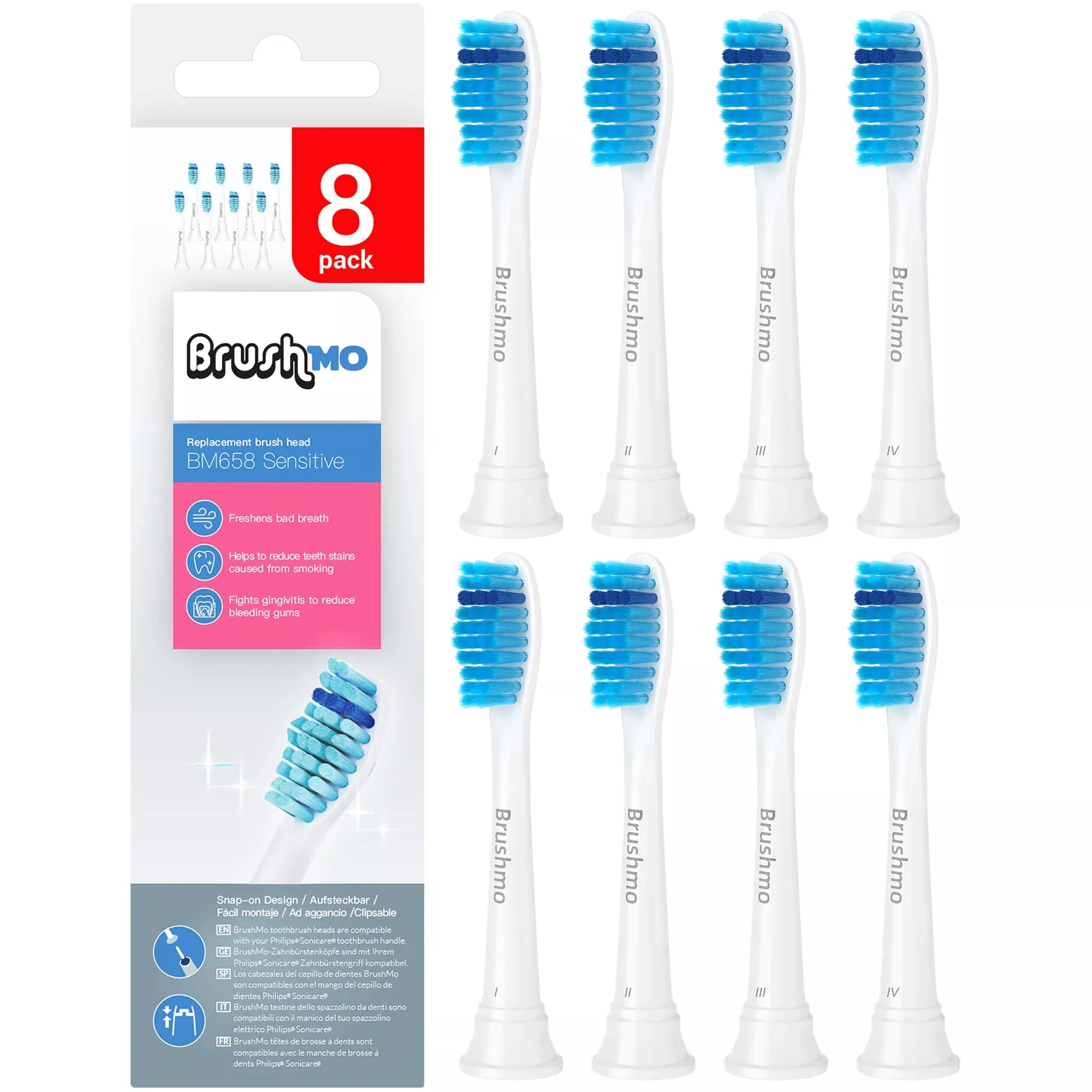 brushmo-sensitive-replacement-toothbrush-heads-compatible-with-sonicar Brushmo Sensitive Replacement Toothbrush Heads Compatible With Sonicar