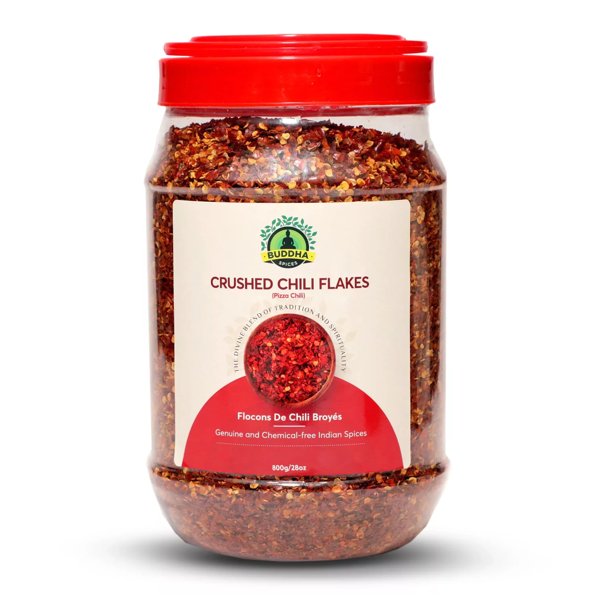 buddha-spices-inc-dried-red-chili-flakes-800g-28-oz-pizza-chili-all-natural-conv Buddha Spices Inc. Dried Red Chili Flakes - 800G (28 Oz) - Pizza Chili - All-Natural And - Convenient And Long-Lasting - Pure In