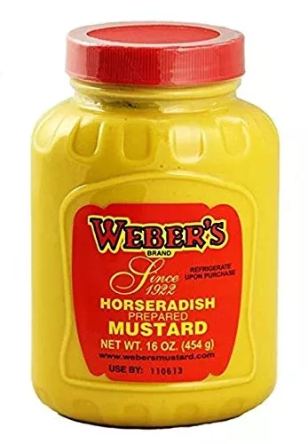 buffalo-s-own-weber-s-brand-original-horseradish-mustard-16oz-pack-6 Buffalo'S Own Weber'S Brand Original Horseradish Mustard 16Oz - Pack Of 6