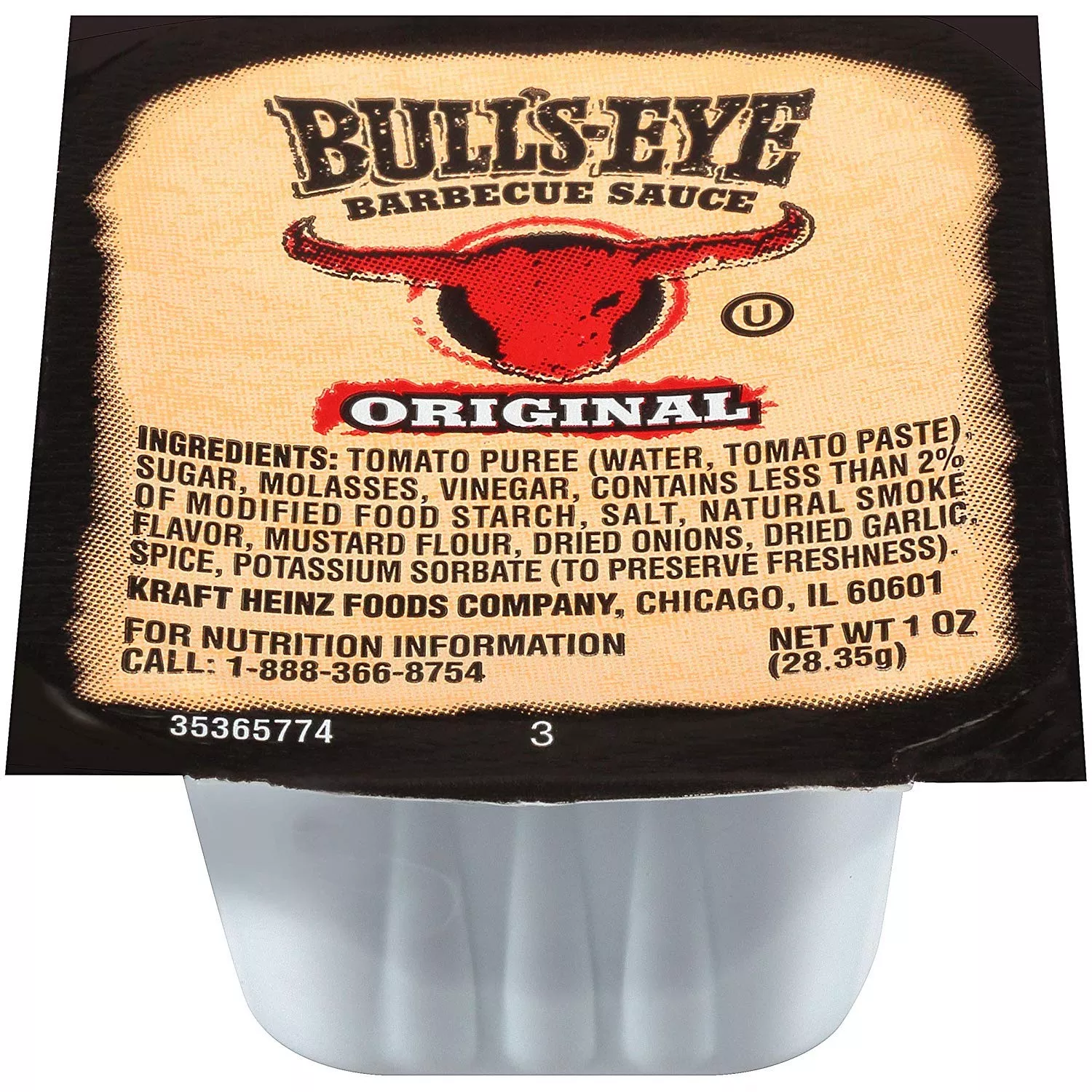 bull-s-eye-original-bbq-sauce-1-oz-cup-pack-100 Bull'S-Eye Original Bbq Sauce (1 Oz Cup, Pack Of 100)