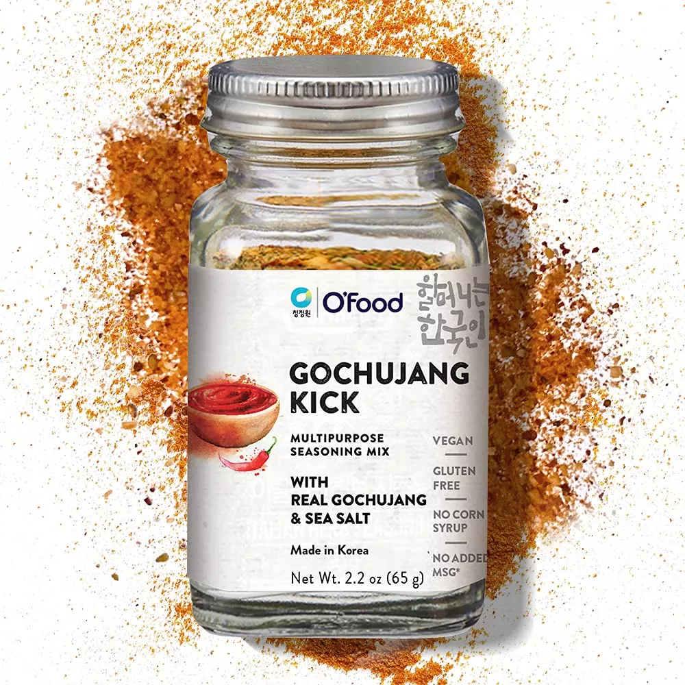 c-o-food-gochujang-kick-korean-red-chili-pepper-powder-seasoning-mix-vegan-glute C O'Food Gochujang Kick, Korean Red Chili Pepper Powder Seasoning Mix, Vegan, Gluten Free, No Corn Syrup, Multipurpose, No Added