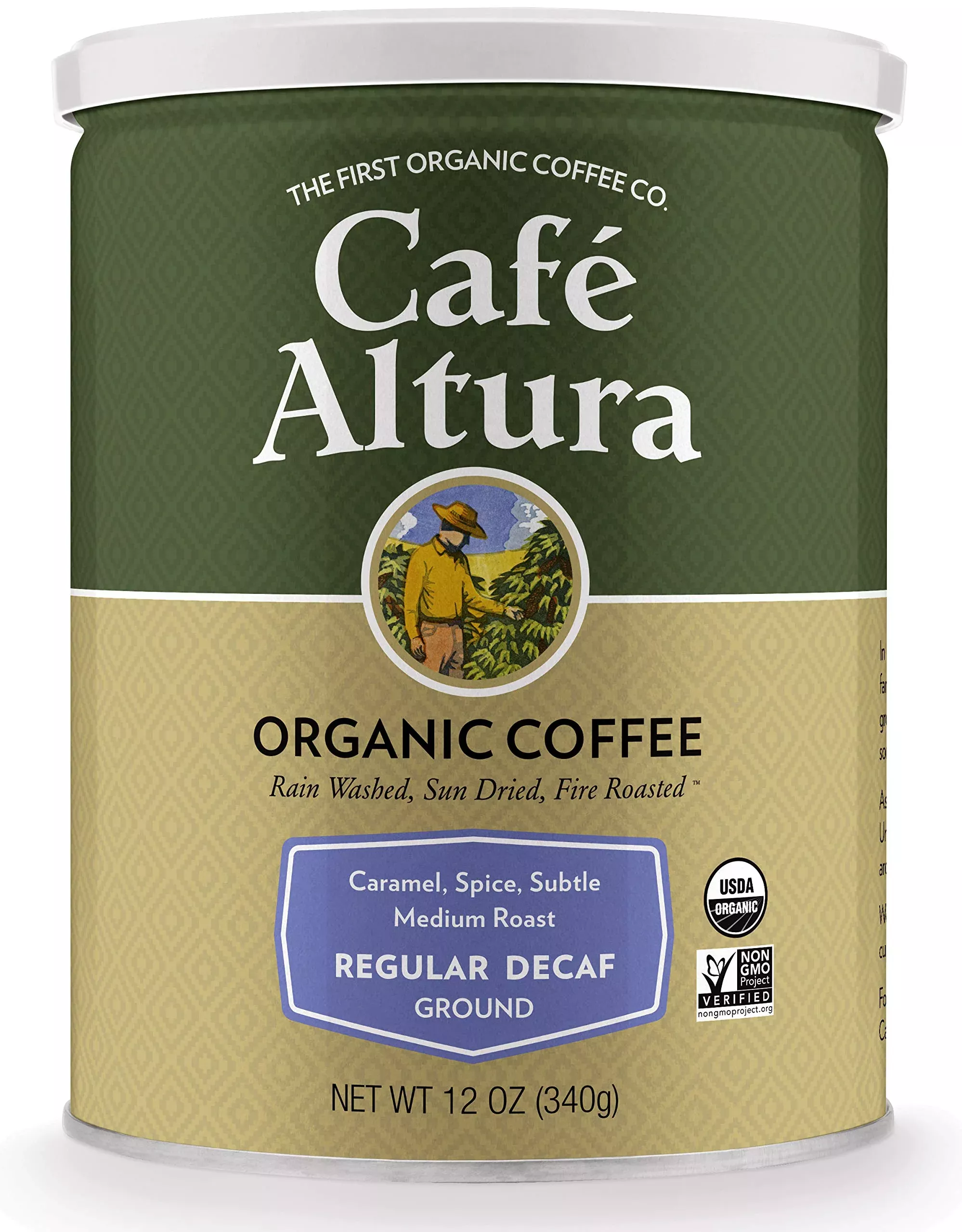 cafe-altura-organic-coffee-regular-roast-decaf-ground-coffee-12-ounce-can Cafe Altura Organic Coffee, Regular Roast Decaf, Ground Coffee, 12 Ounce Can