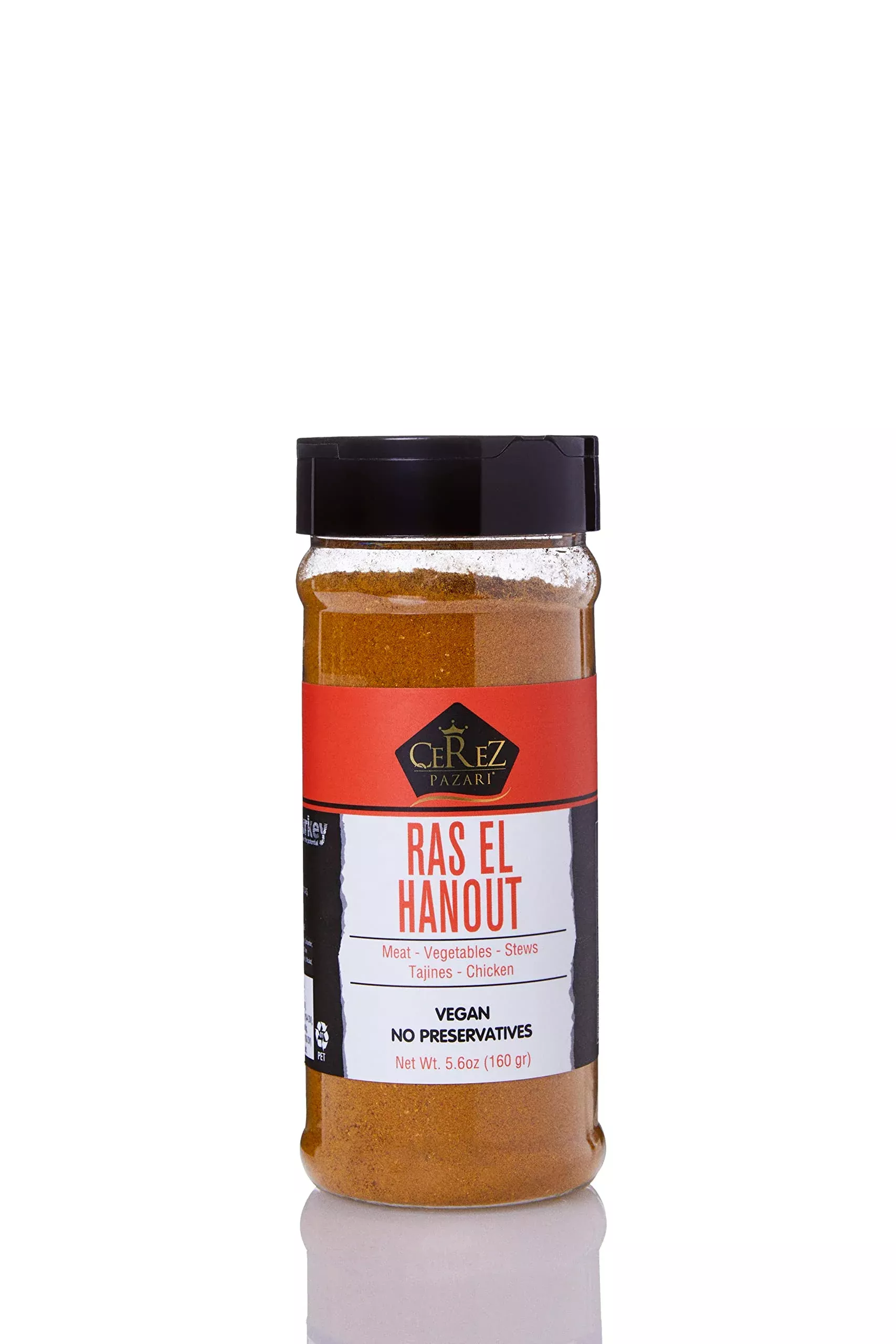 cerez-pazari-ras-el-hanout-meat-seasoning-5-6oz-160g-moroccan-meat-spice-blend-p Cerez Pazari Ras El Hanout Meat Seasoning 5.6Oz-160G, Moroccan Meat Spice Blend Premium Grade,0 Natural, Freshly Packed, Non-