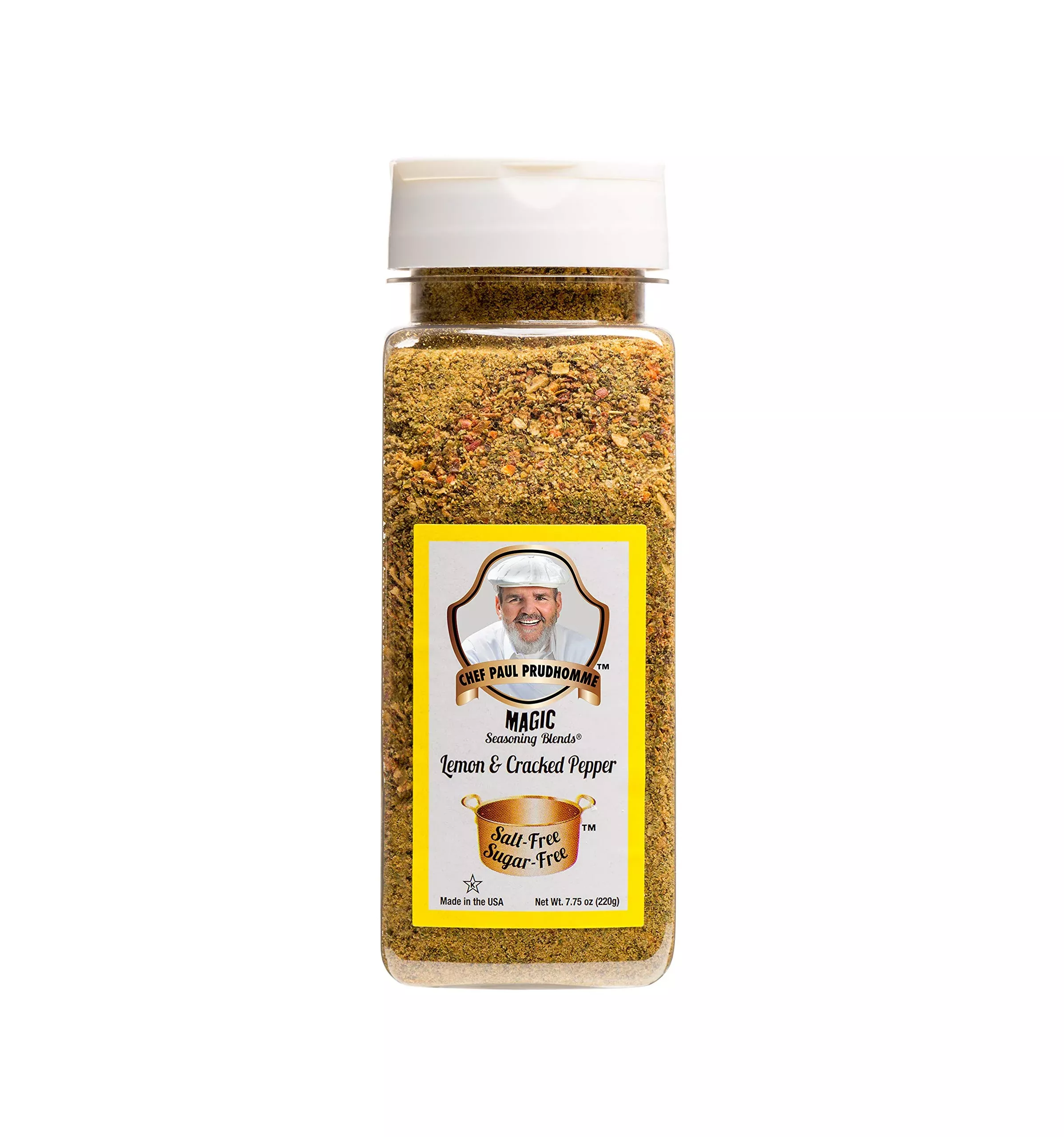 chef-paul-prudhommes-magic-seasoning-blends-no-salt-no-sugar-seasoning-blends-le Chef Paul Prudhommes Magic Seasoning Blends No Salt & No Sugar Seasoning Blends: Lemon & Cracked Pepper 7.75 Oz.