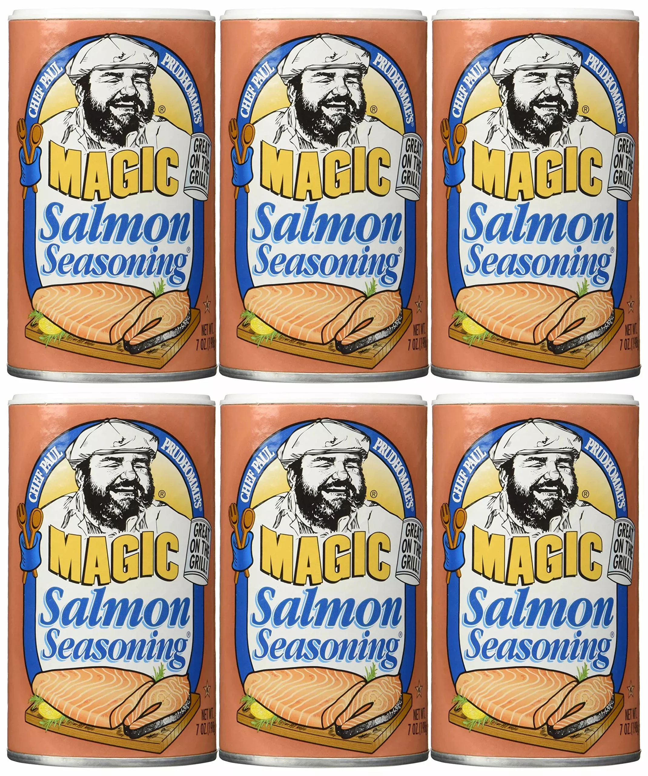 chef-paul-salmon-magic-seasoning-7-ounce-pack-6 Chef Paul Salmon Magic Seasoning, 7 Ounce (Pack Of 6)