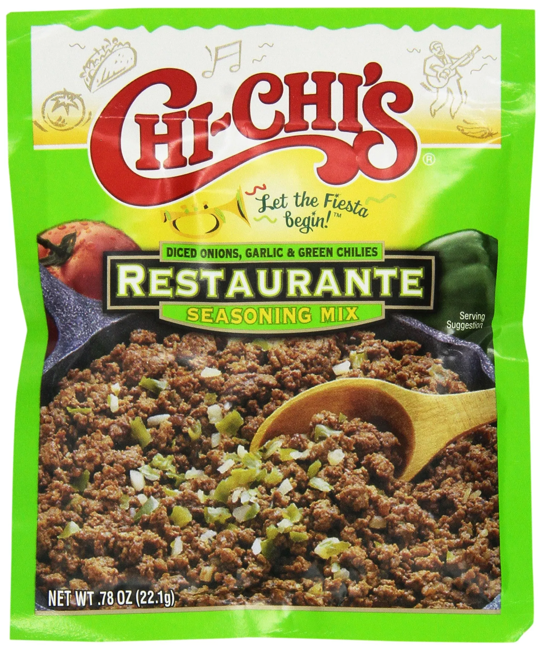 chi-chi-s-fiesta-restaurante-seasoning-mix-0-78-oz-pack-3 Chi Chi'S Fiesta Restaurante Seasoning Mix 0.78 Oz (Pack Of 3)