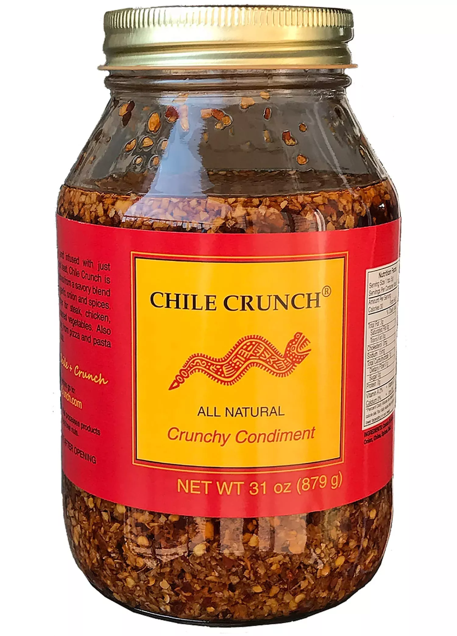 chile-crunch-crunchy-all-natural-spicy-condiment-original-31oz-party-jar Chile Crunch - A Crunchy All Natural Spicy Condiment (Original) - 31Oz. Party Jar