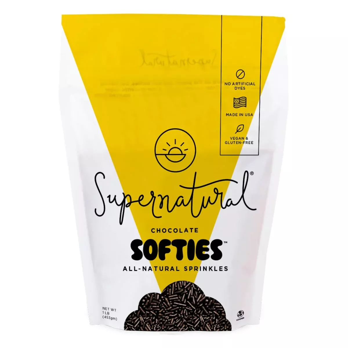 chocolate-softies-fair-trade-sprinkles-by-supernatural-made-in-usa-no-artificial Chocolate Softies Fair Trade Sprinkles By Supernatural, Made In Usa, No Artificial Flavors Or Artificial Dyes, Natural, Soy Free, Gluten Free, Corn Free, Vegan, 1Lb