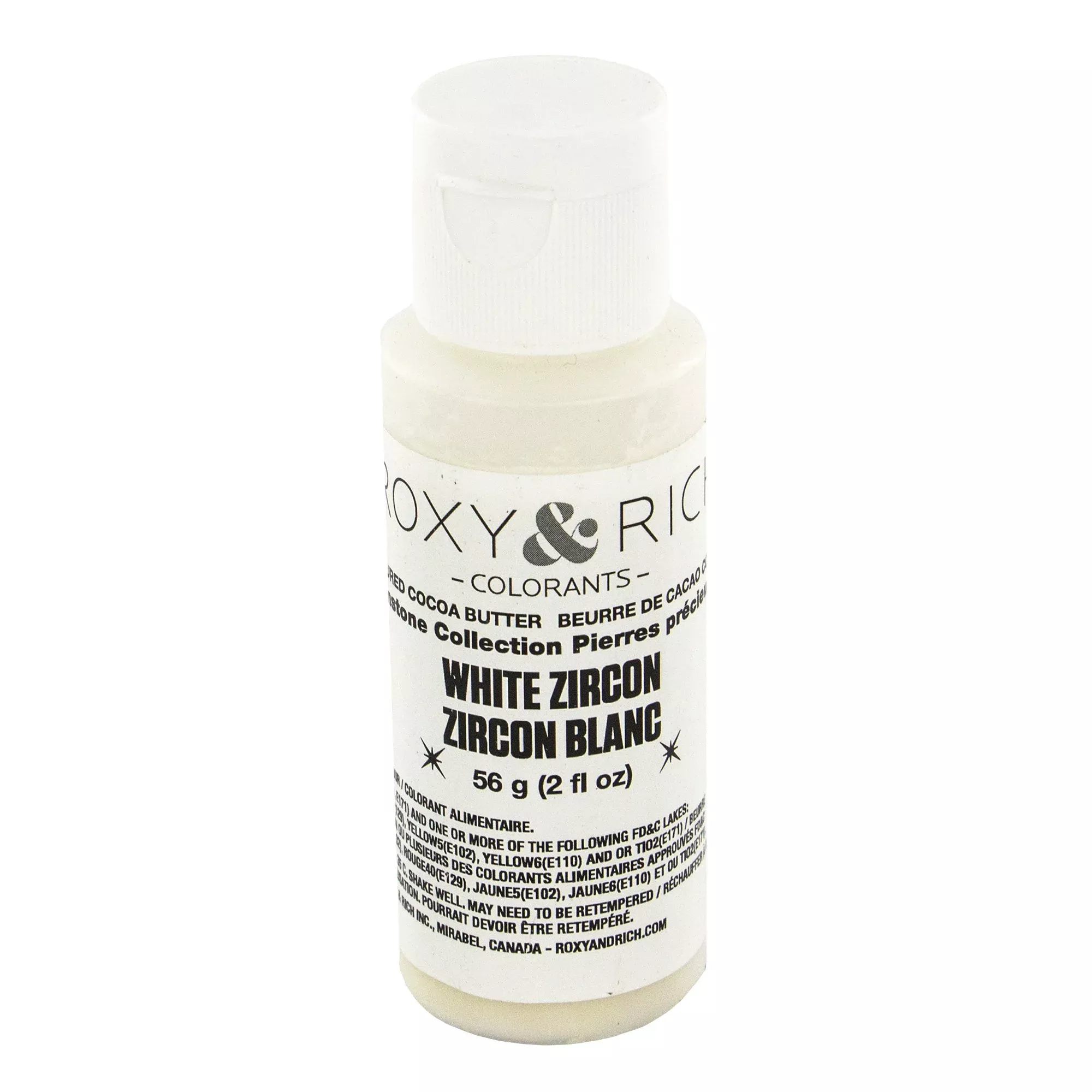 chocolats-roxy-rich-cocoa-butter-2-oz-white-zircon Chocolats Roxy & Rich Cocoa Butter - 2 Oz - White Zircon