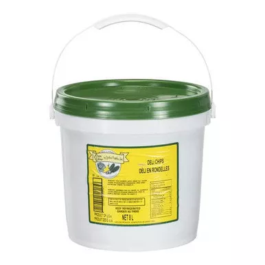 cool-crisp-pickle-sliced-hamburger-crinkle-cut-1-4-inch-8-liters-2-11-gallons Cool Crisp Pickle Sliced Hamburger Crinkle Cut - 1/4 Inch, 8 Liters (2.11 Gallons)
