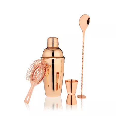 copper-barware-set-by-true Copper Barware Set by True