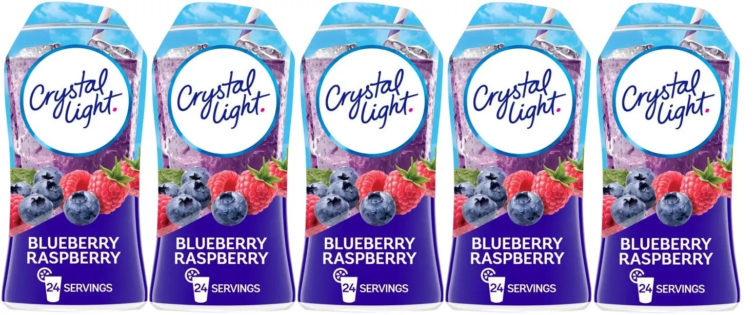 crystal-light-liquid-enhancer-5-pack-1-62-fl-oz-bottles-blueberry-raspberry Crystal Light Liquid Enhancer 5 Pack 1.62 Fl Oz Bottles (Blueberry Raspberry)
