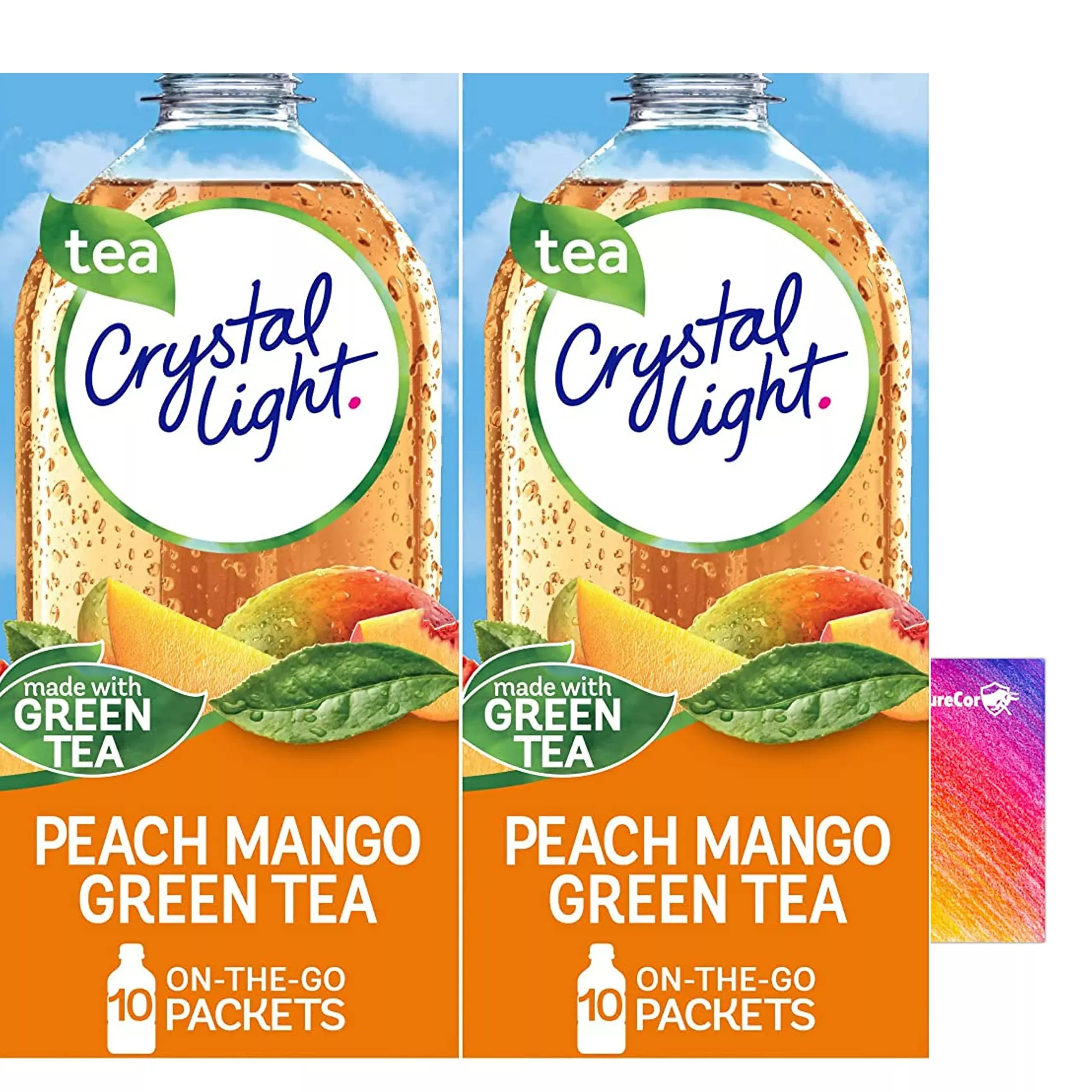 crystal-light-on-go-drink-mix-two-2-pack-10pck-0-13oz-pouches-sugar-free-low-cal Crystal-Light On The Go Drink Mix - Two (2) Pack Of 10Pck/0.13Oz Pouches - Sugar-Free, Low-Calorie Refreshment Anytime, Anywhere