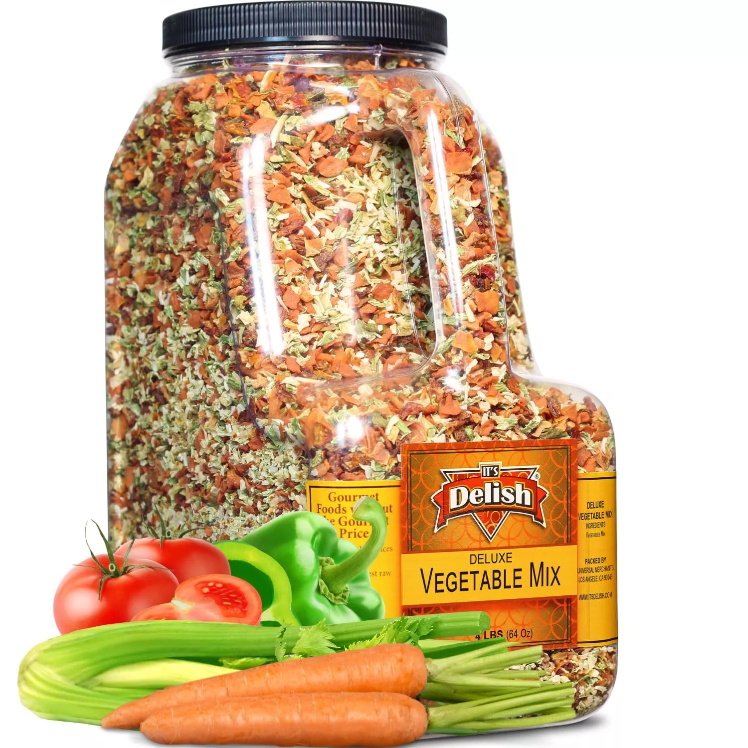 deluxe-dried-vegetable-soup-mix-by-its-delish-4-lb-restaurant-gallon-size-jug-wi Deluxe Dried Vegetable Soup Mix By Its Delish, 4 Lb Restaurant Gallon Size Jug With Handle
