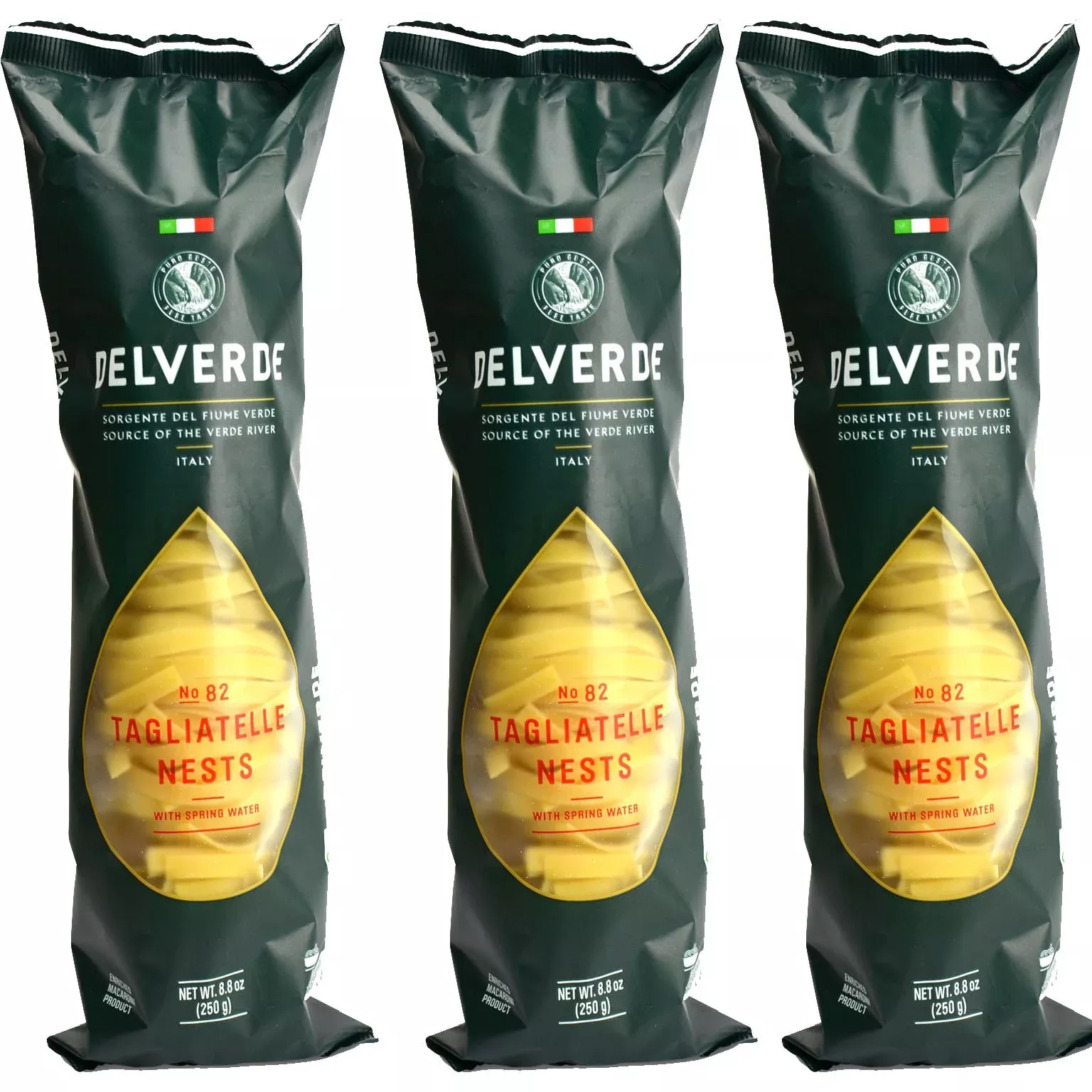 delverde-artisan-made-tagliatelle-nests-with-spring-water-certified-kosher-8-8oz Delverde Artisan Made Tagliatelle Nests With Spring Water Certified Kosher 8.8Oz 3 Pack