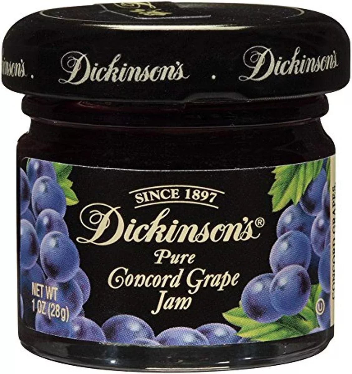 dickinson-s-pure-concord-grape-jam-pack-72 Dickinson'S Pure Concord Grape Jam, (Pack Of 72)