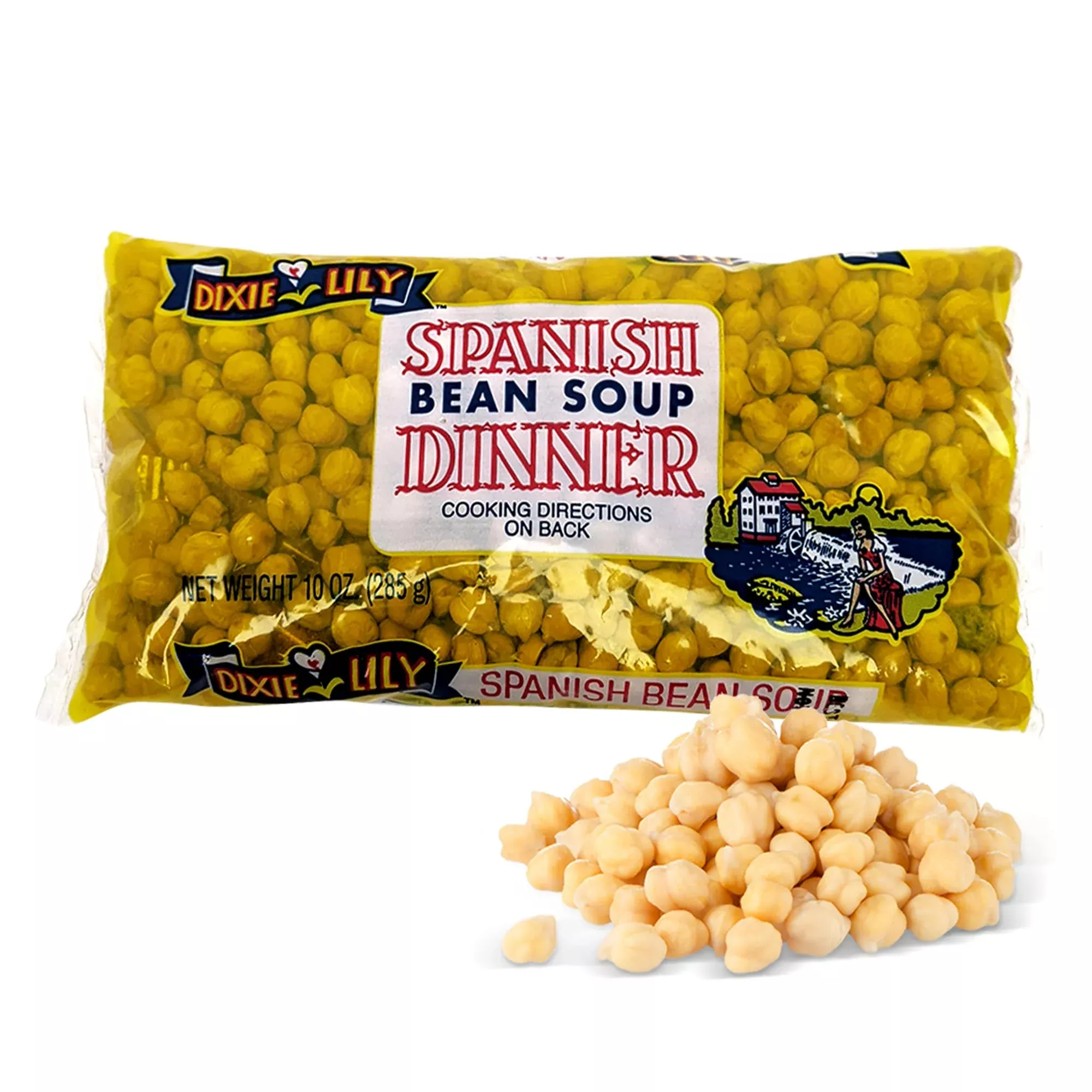 dixie-lily-spanish-bean-soup-pack-3-10-oz Dixie Lily Spanish Bean Soup Pack Of 3 10 Oz