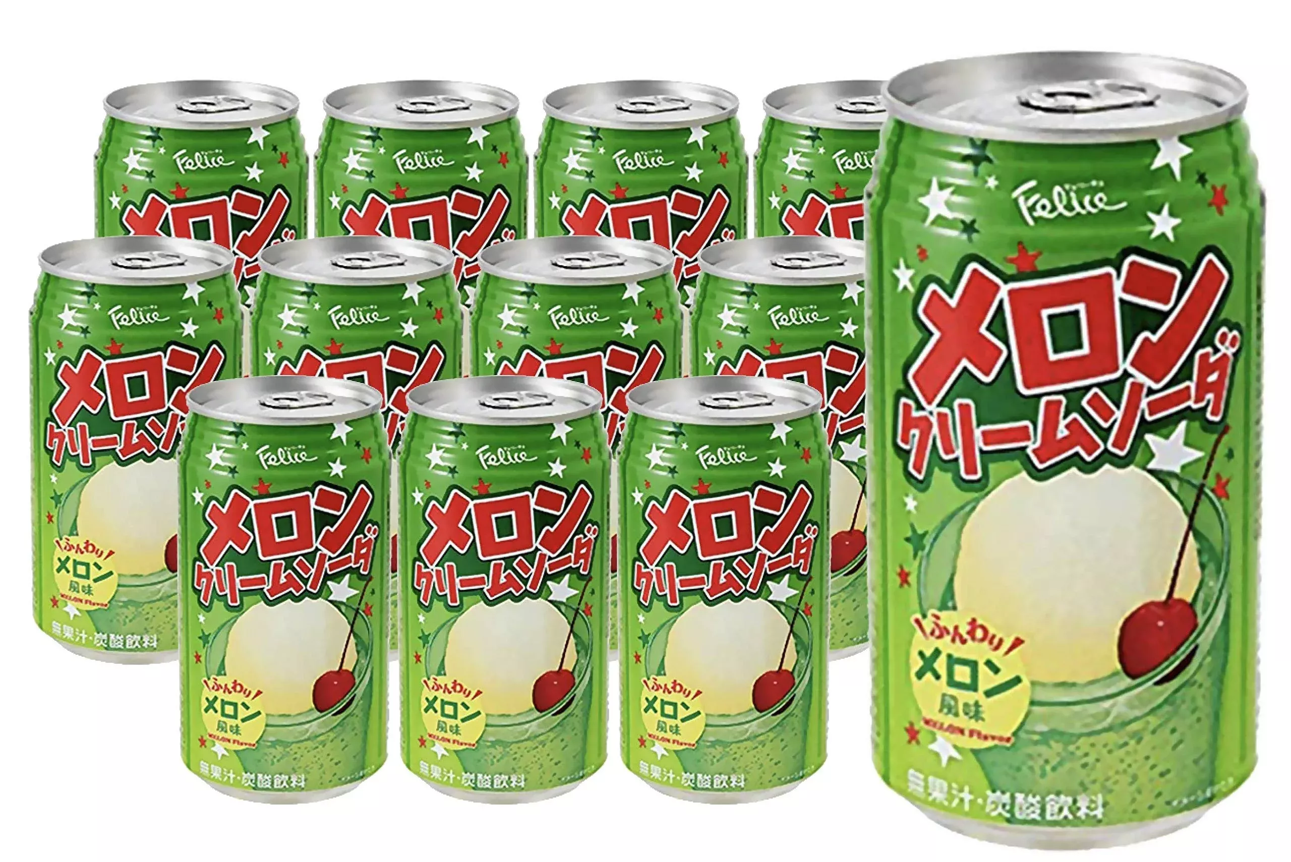 felice-melon-cream-soda-extremely-popular-in-japan-11-83-fl-oz Felice Melon Cream Soda, Extremely Popular In Japan - 11.83 Fl Oz