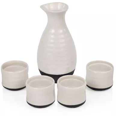 fervor-5-piece-sake-set Fervor : 5-Piece Sake Set