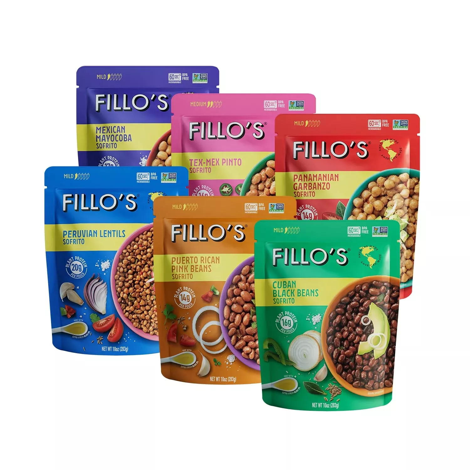 fillo-s-ready-to-eat-beans-lentils-variety-pack Fillo'S Ready To Eat Beans & Lentils Variety Pack