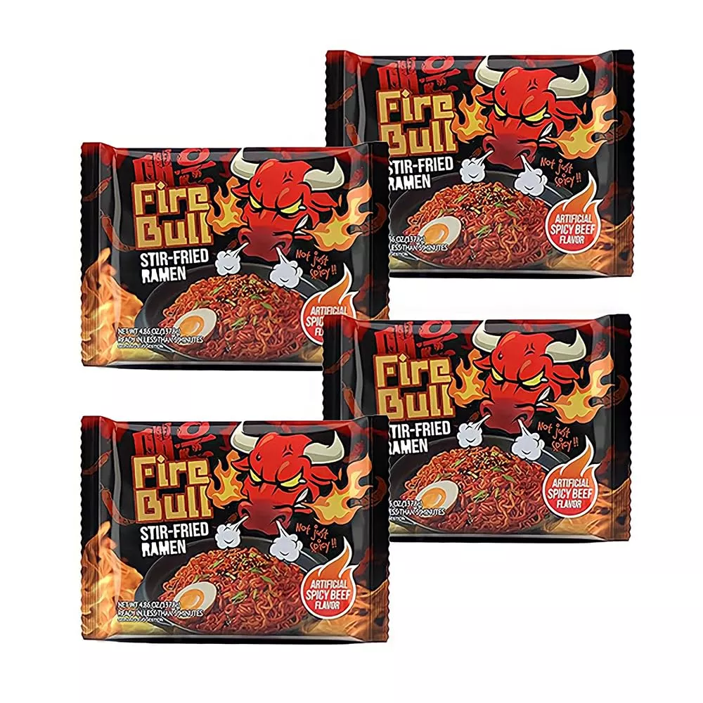 [Fire Bull Ramen] Intense Spicy Stir-Fried Ramen