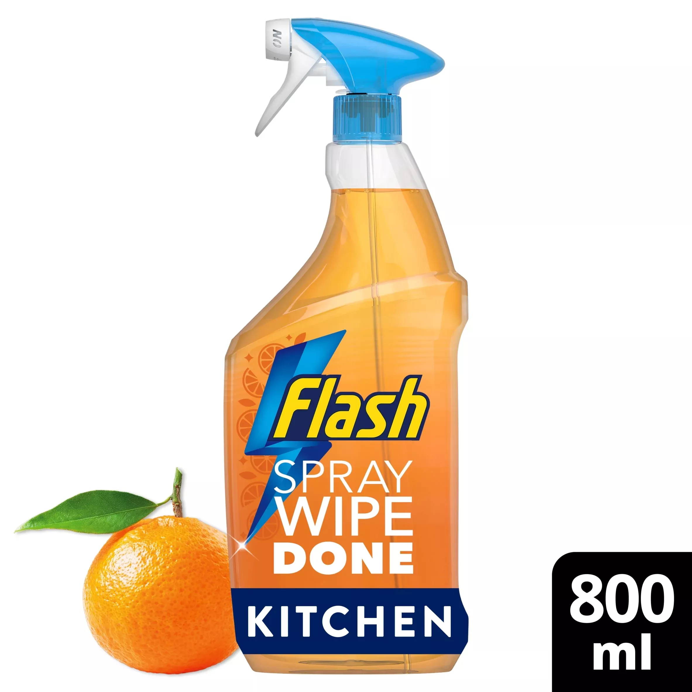 flash-spray-wipe-done-kitchen-bright-mandarin-800ml Flash Spray Wipe Done Kitchen Bright Mandarin 800ml