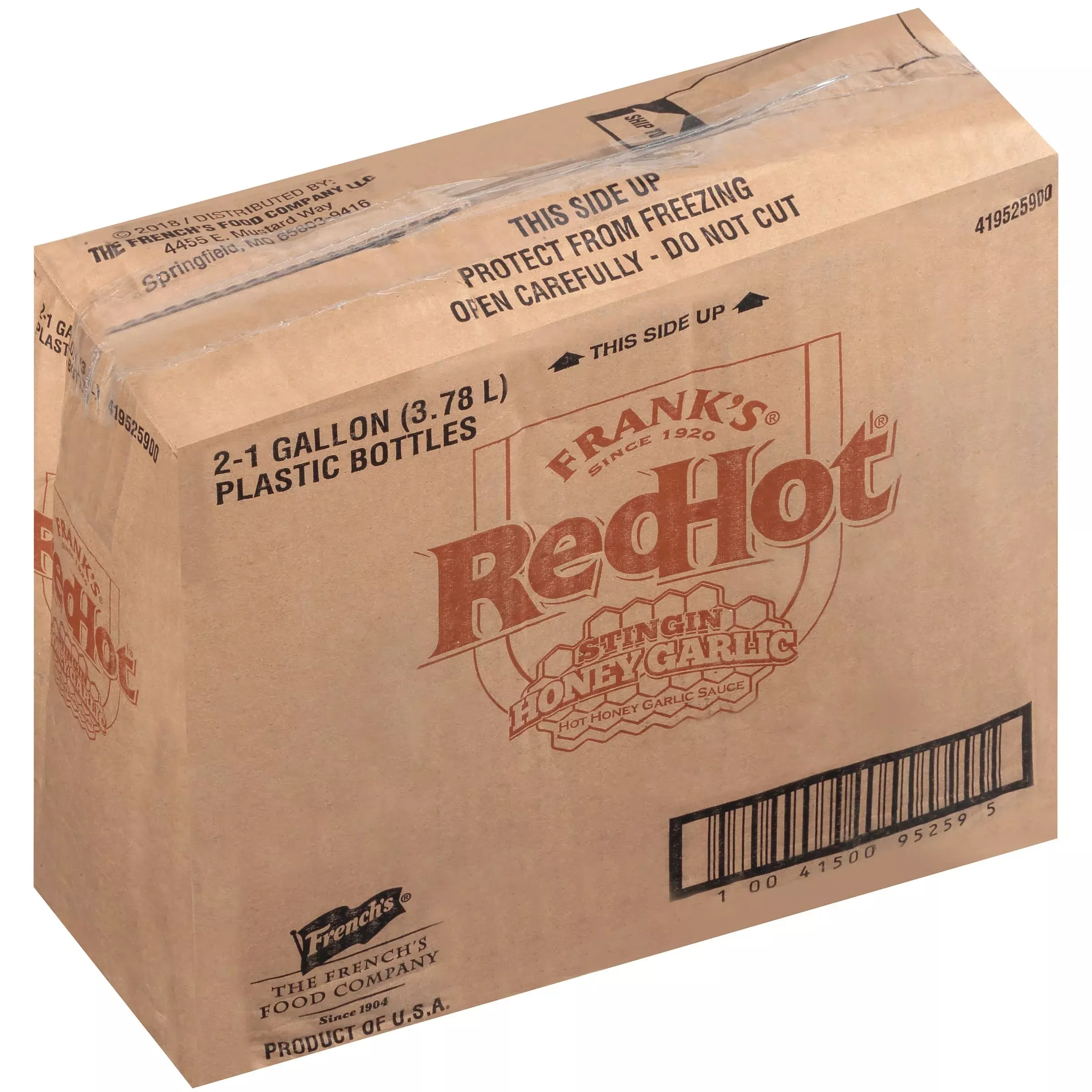 frank-s-redhot-stingin-honey-garlic-sauce-1-gal-pack-2-two-gallon-bulk-container Frank'S Redhot Stingin' Honey Garlic Sauce, 1 Gal (Pack Of 2) - Two Gallon Bulk Containers Of Stingin' Honey Garlic Sauce For En