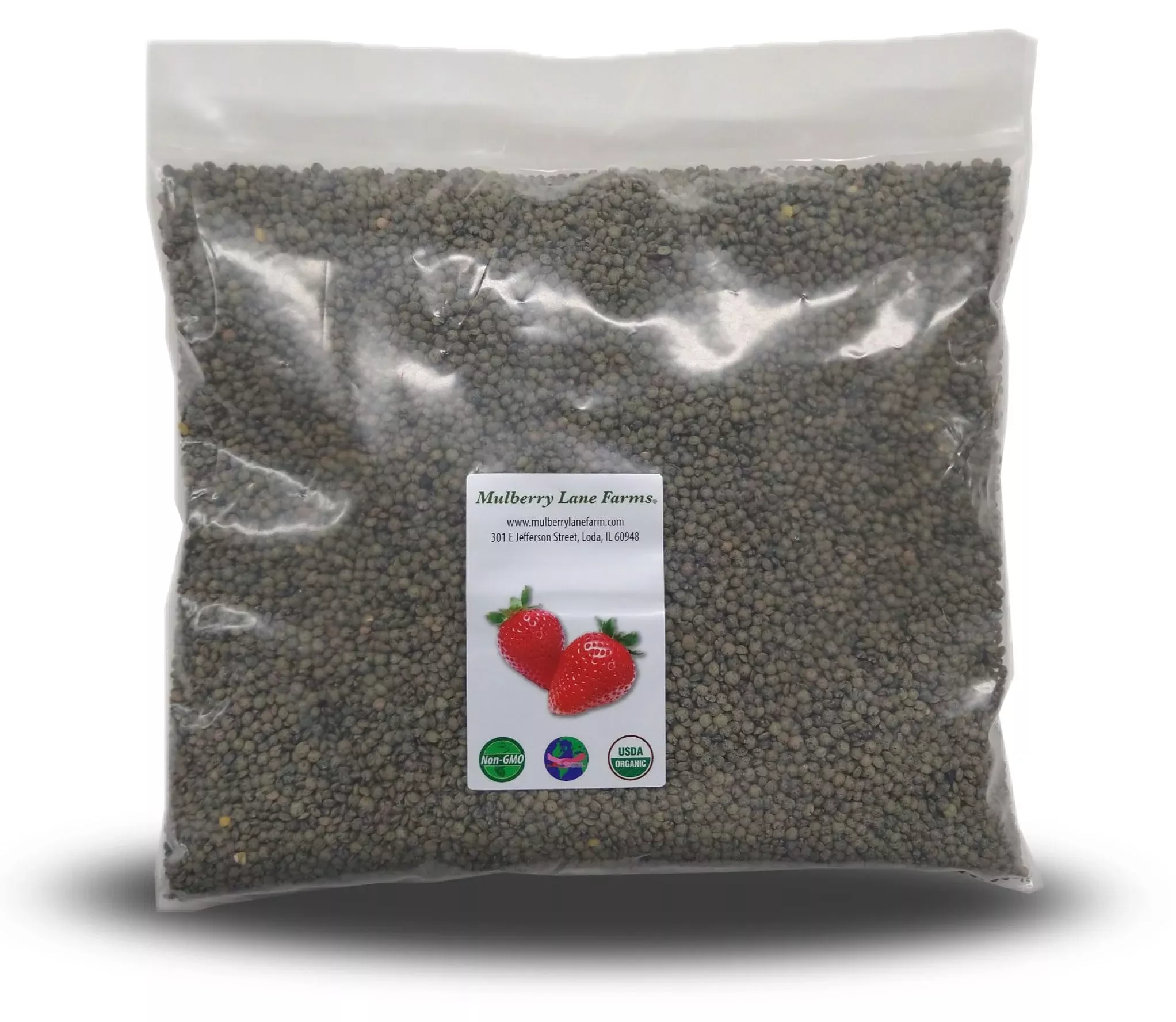 french-green-lentils-5-pounds-petite-usda-certified-organic-non-gmo-bulk-product French Green Lentils 5 Pounds Petite, Usda Certified Organic, Non-Gmo Bulk, Product Of Usa, Mulberry Lane Farms