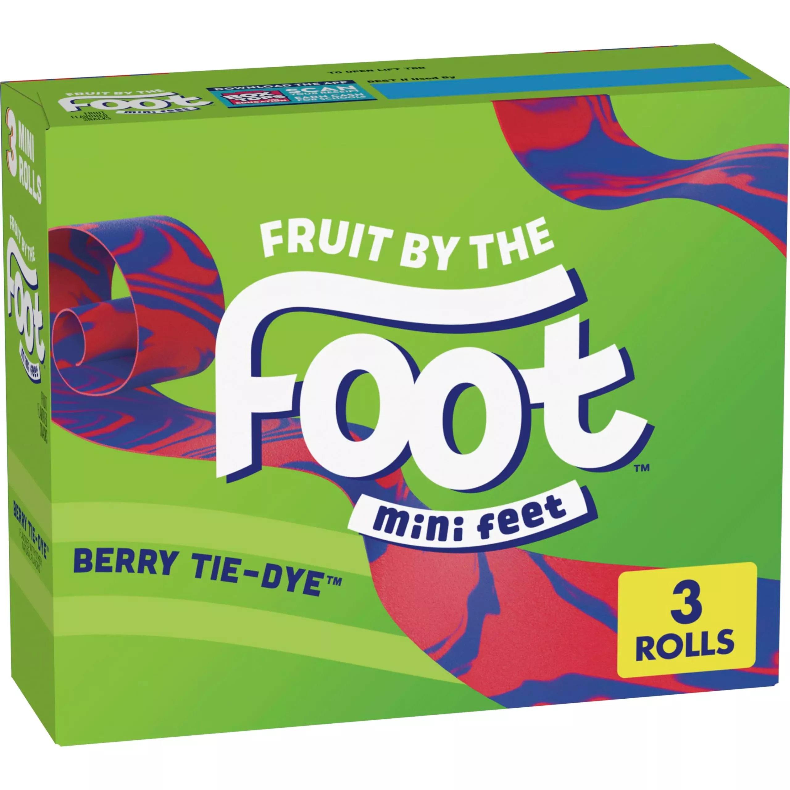 fruit-by-foot-berry-tie-dye-mini-snacks-3-count Fruit By The Foot Berry Tie Dye Mini Snacks 3 Count
