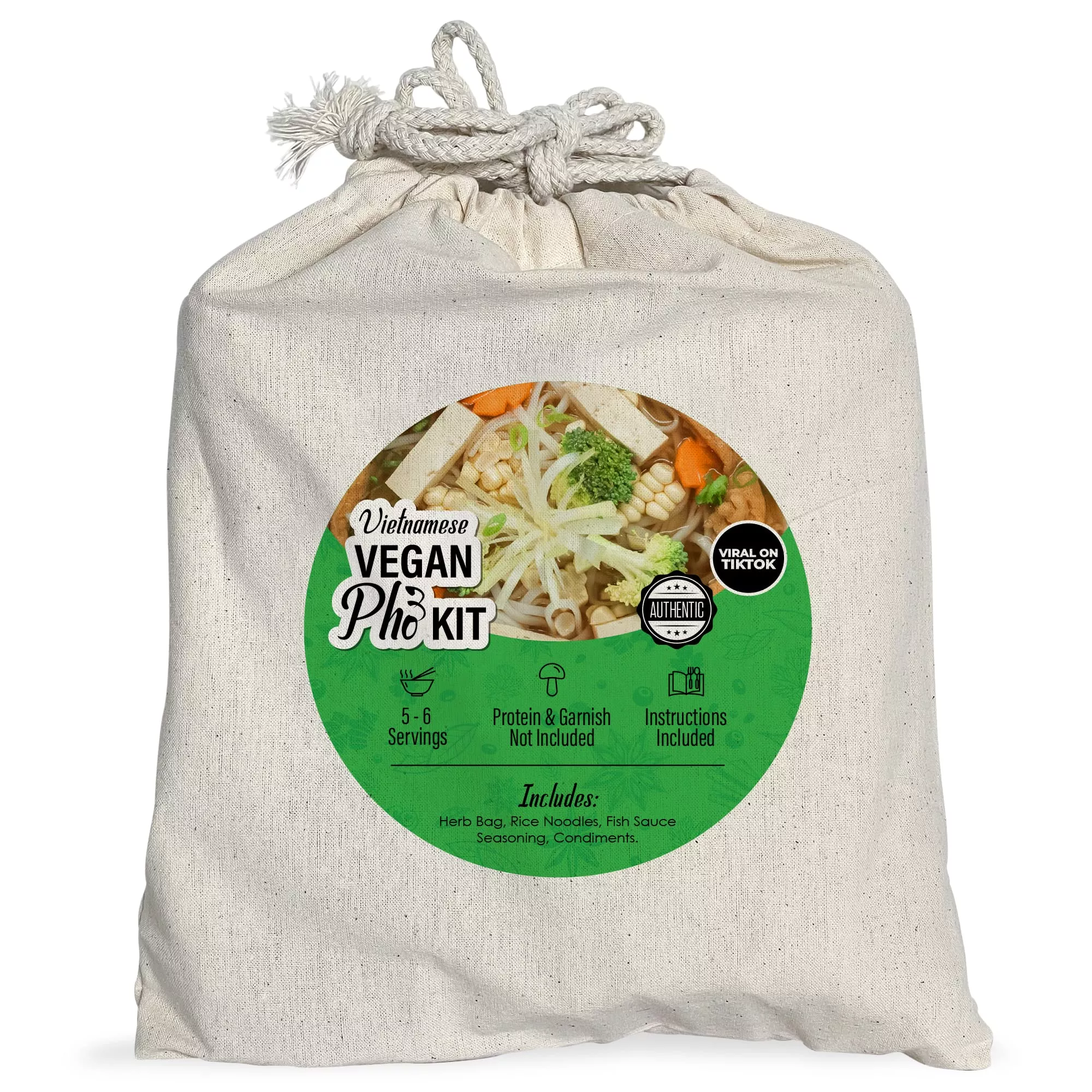 get-cultured-box-diy-vegan-pho-kit-ph-chay-authentic-vegan-vietnamese-noodle-sou Get Cultured Box Diy Vegan Pho Kit (Ph? Chay), Authentic Vegan Vietnamese Noodle Soup Broth, Includes Herb Bag, Rice Noodles & C