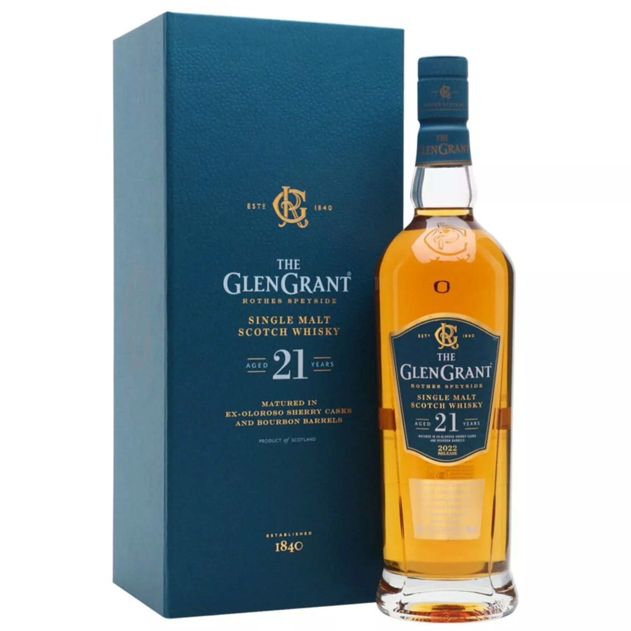 glen-grant-single-malt-scotch-21-year-whiskey Glen Grant Single Malt Scotch 21 Year Whiskey