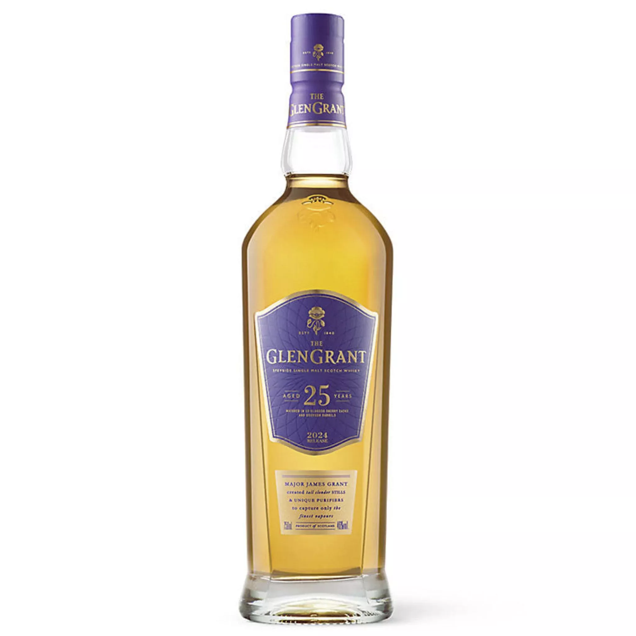 glen-grant-speyside-single-malt-scotch-whiskey-aged-25-years-matured-in-ex-oloro The Glen Grant Speyside Single Malt Scotch Whiskey Aged 25 Years Matured In EX-Oloroso Sherry Casks and Bourbon Barrels