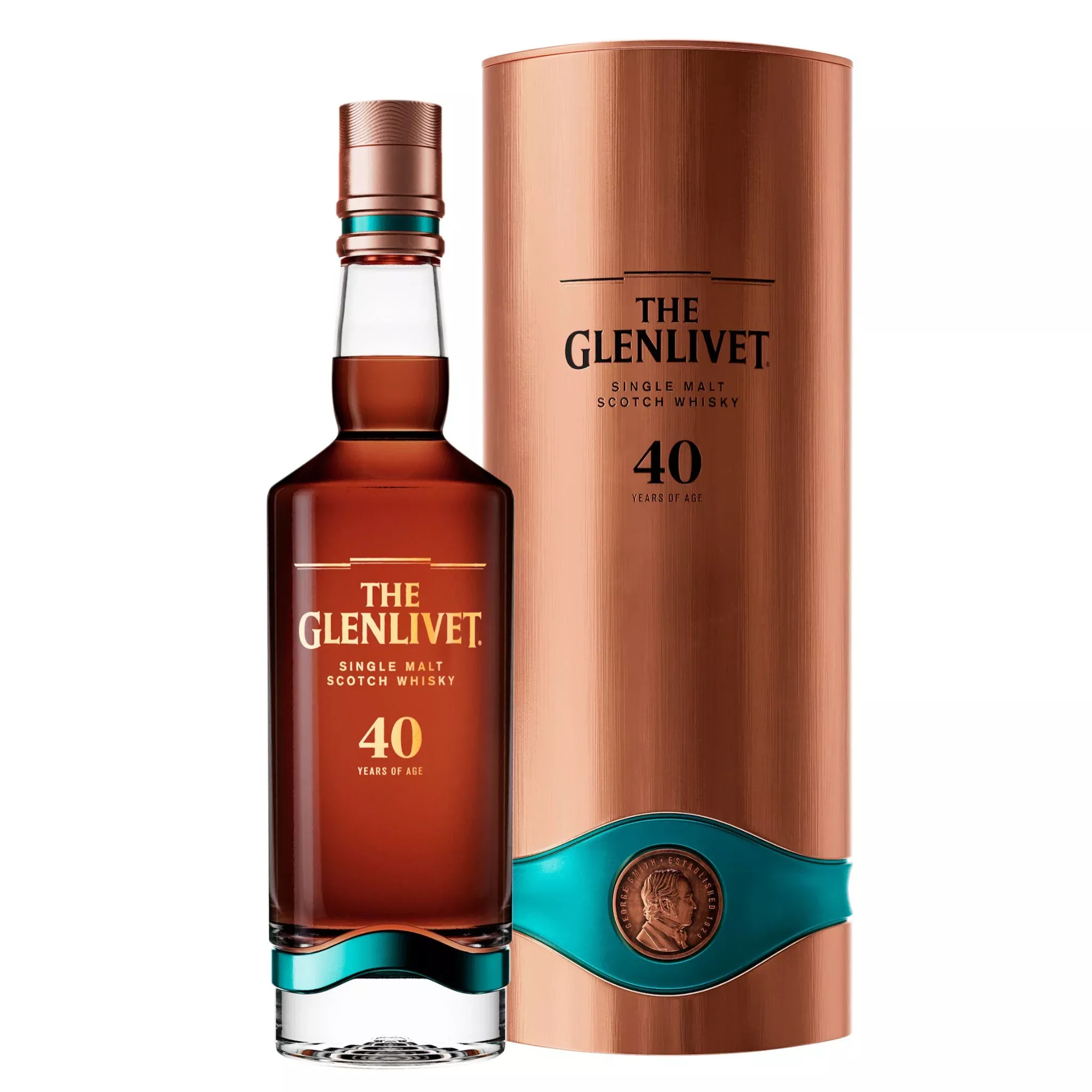 glenlivet-single-malt-scotch-40-year-whiskey The Glenlivet Single Malt Scotch 40 Year Whiskey
