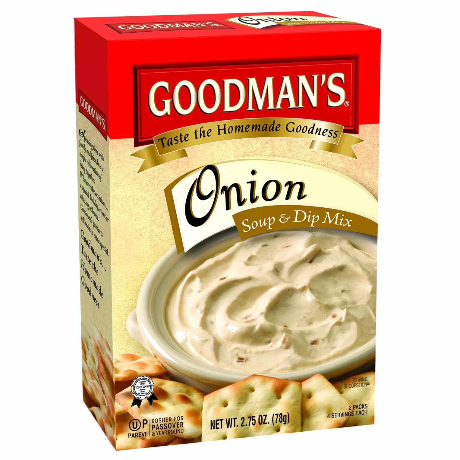 goodman-s-onion-soup-dip-mix-2-75-ounce-pack-2 Goodman'S Onion Soup & Dip Mix, 2.75-Ounce (Pack Of 2)
