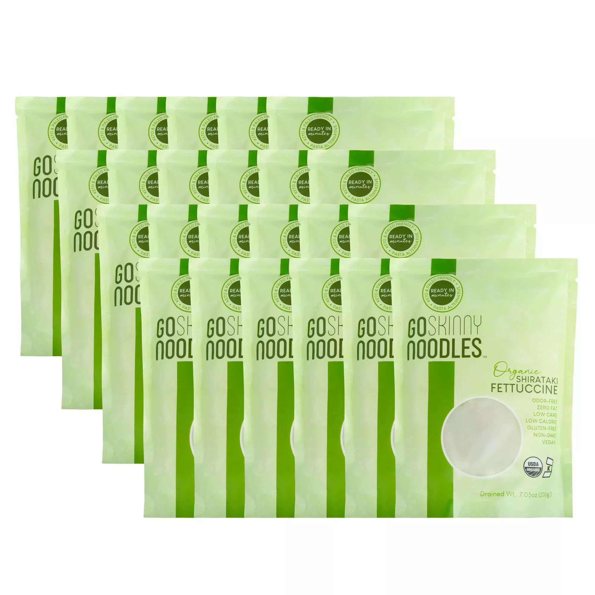 goskinny-noodles-fettuccine-24-organic-odorless-shirataki-konjac-pasta-low-carb- Goskinny Noodles Fettuccine (24), Organic, Odorless Shirataki & Konjac Pasta, Low Carb, Low Calorie, Gluten Free, Vegan, Kosher,