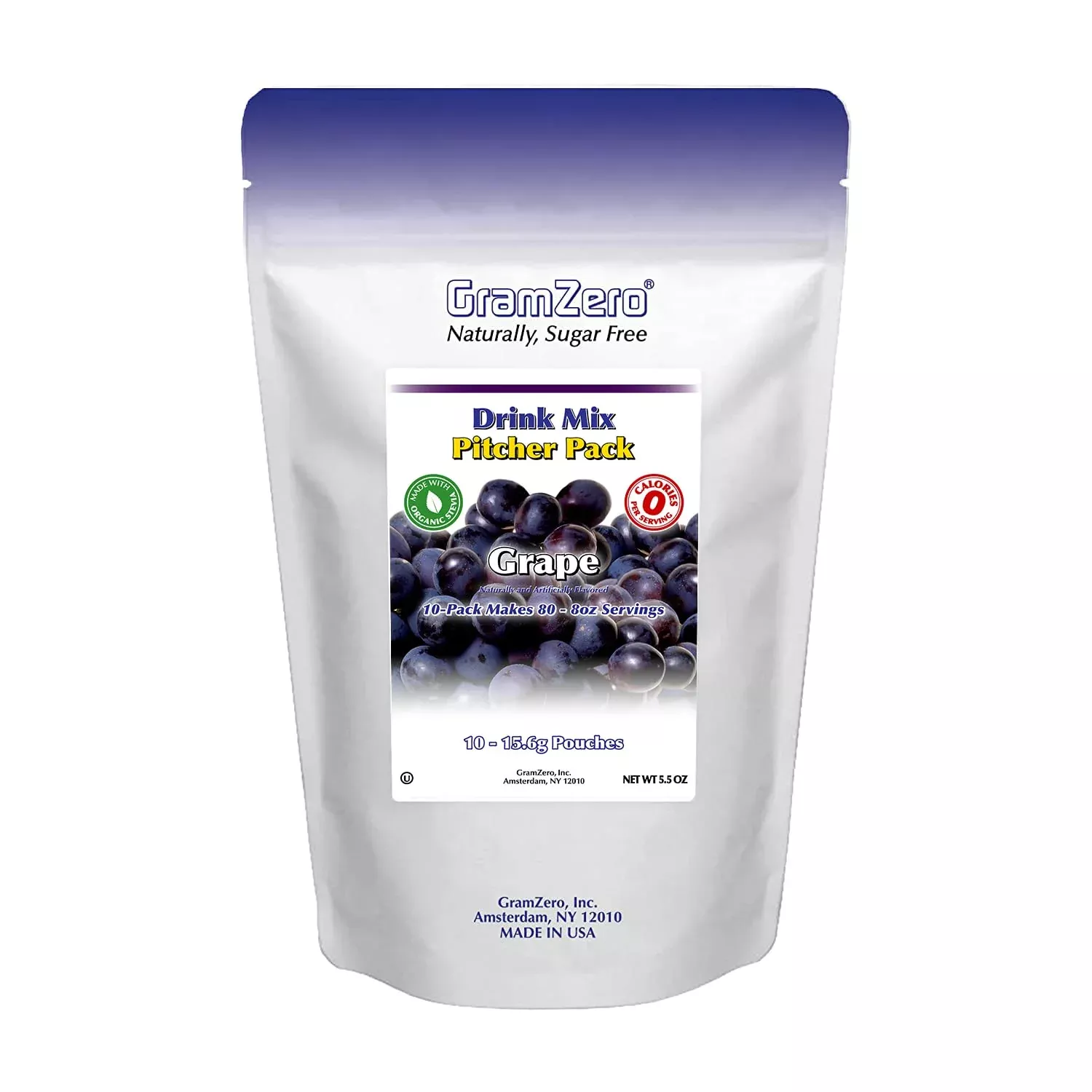 gramzero-grape-sugar-free-drink-mix-pitcher-pack-great-nutrition-club-loaded-tea Gramzero Grape, Sugar Free Drink Mix, Pitcher Pack, Great For Nutrition Club Loaded Tea, Zero Calorie, Stevia Sweetened