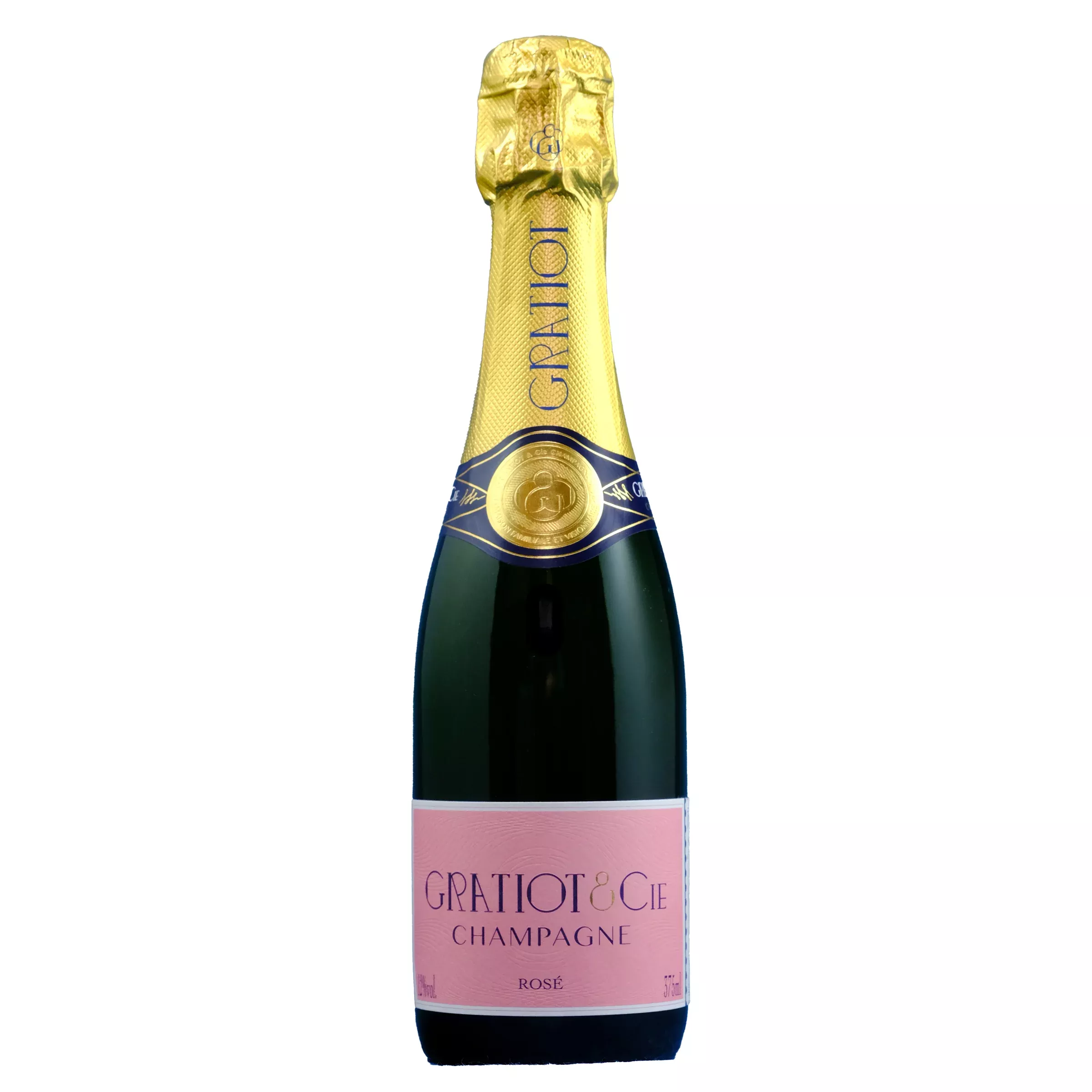 Gratiot Co. #3 Brut Rose Champagne 375ml
